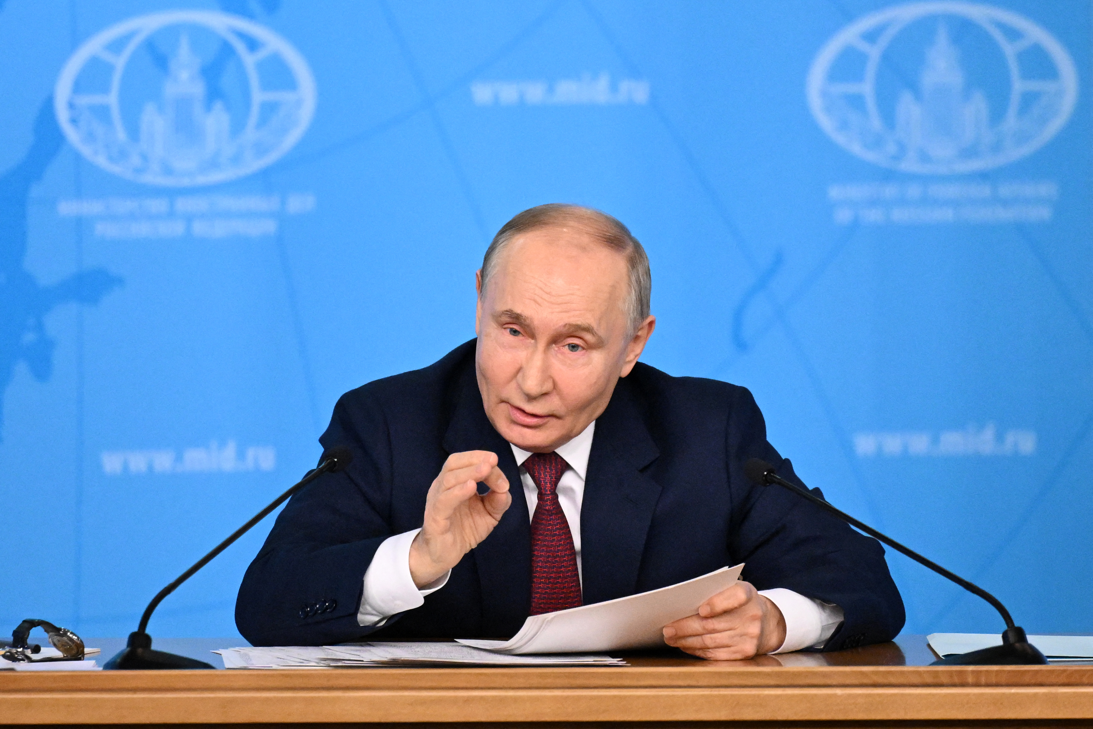 Putin Warning: World 'Close to Point of No Return'