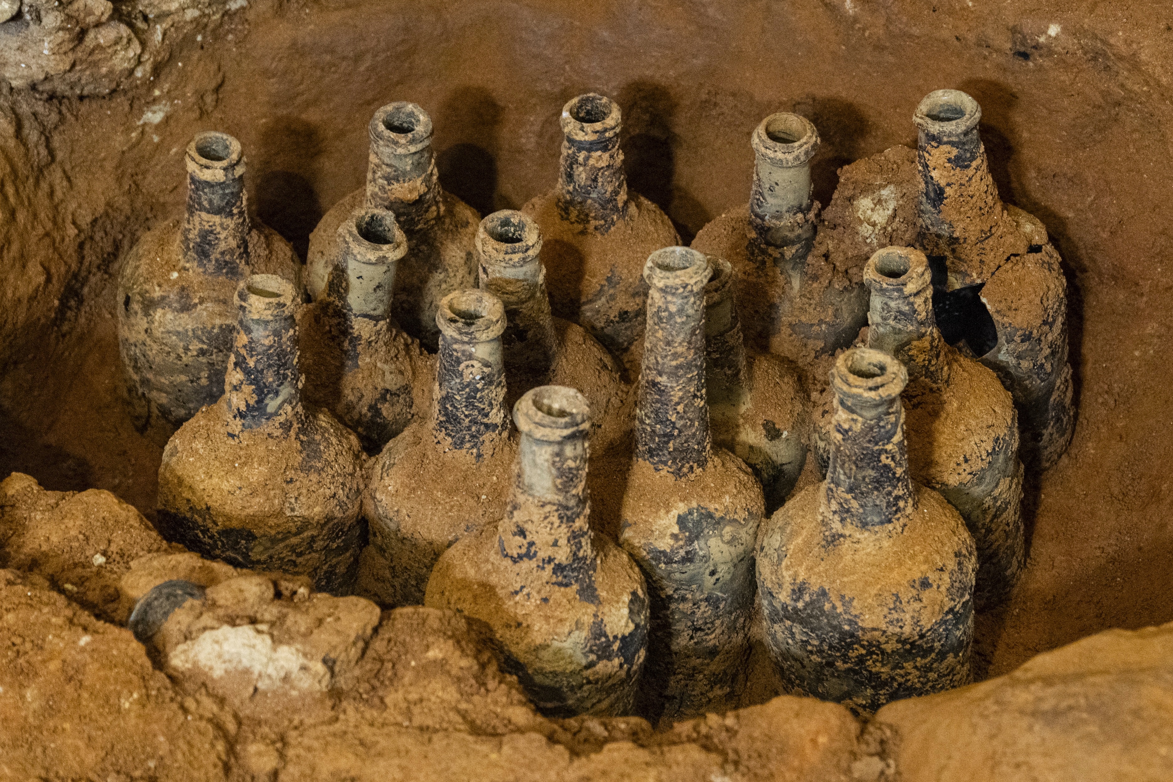 Les fouilles d’un manoir de George Washington découvrent des fruits en bouteille conservés datant des années 1700