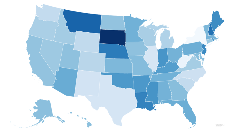 Map Shows States Where Most Americans Are Refinancing Their Homes ...