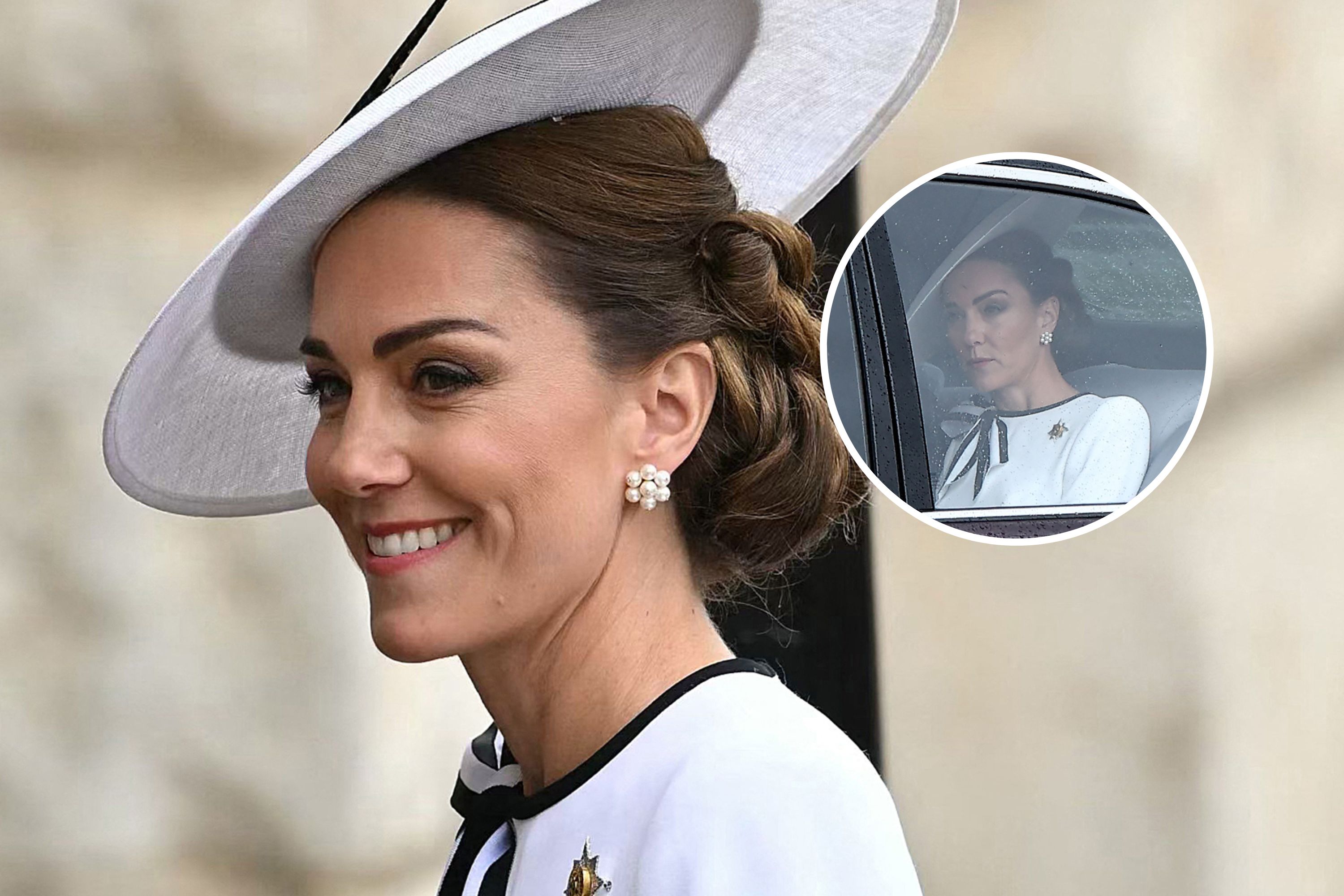 La princesse Kate vue en public pour la première fois depuis son cancer