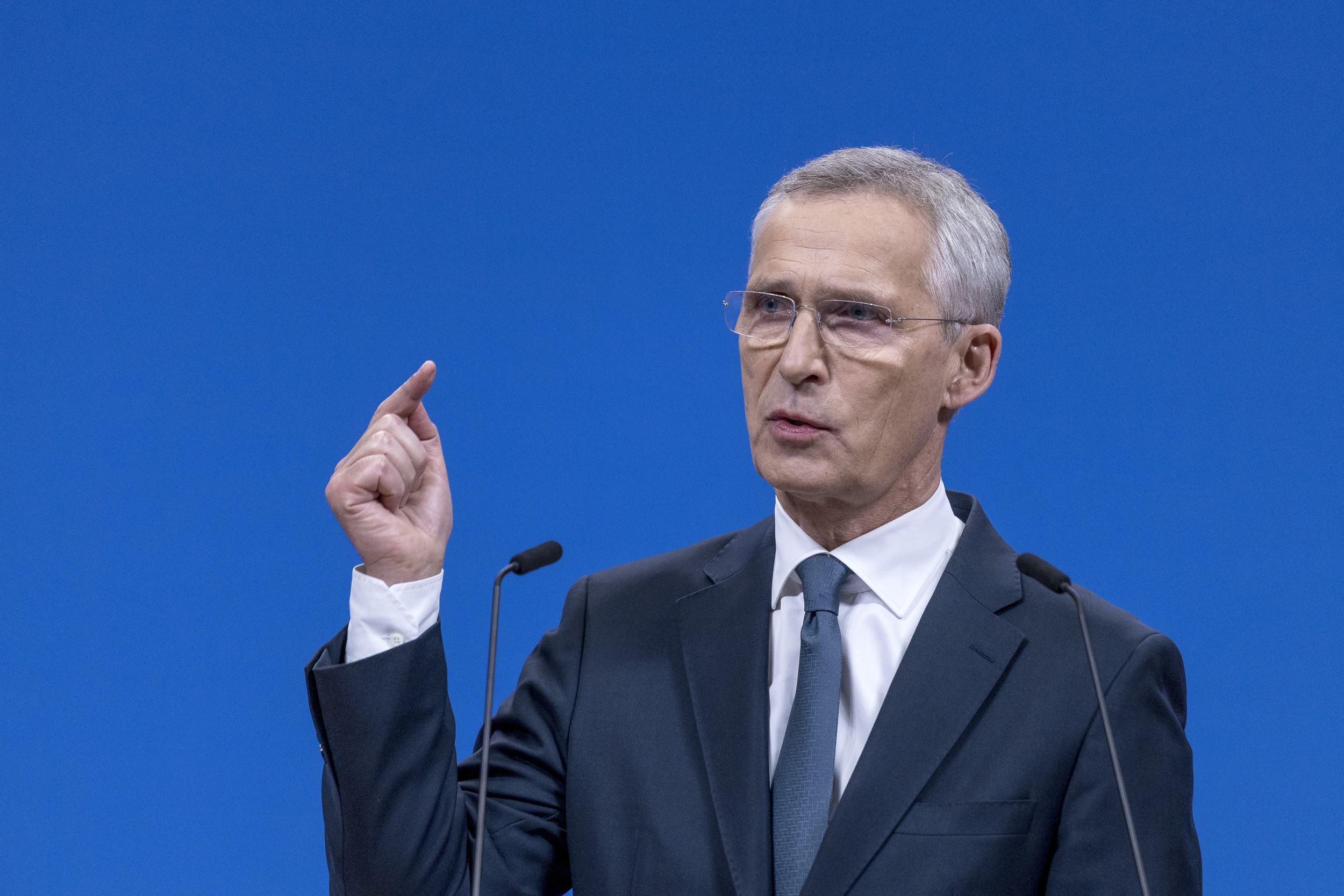 NATO Chief Touts Nuclear Move to Counter Russia, China Threat