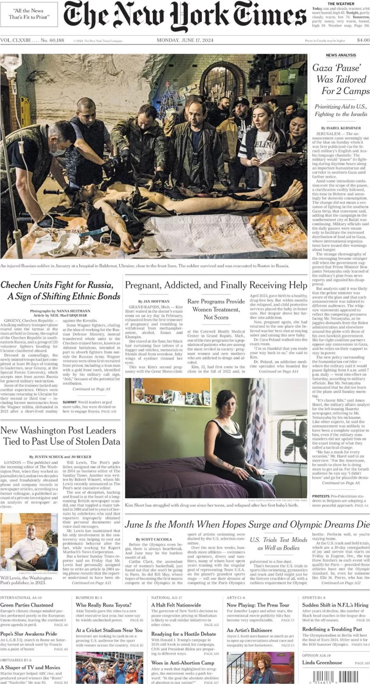 New York Times June 17