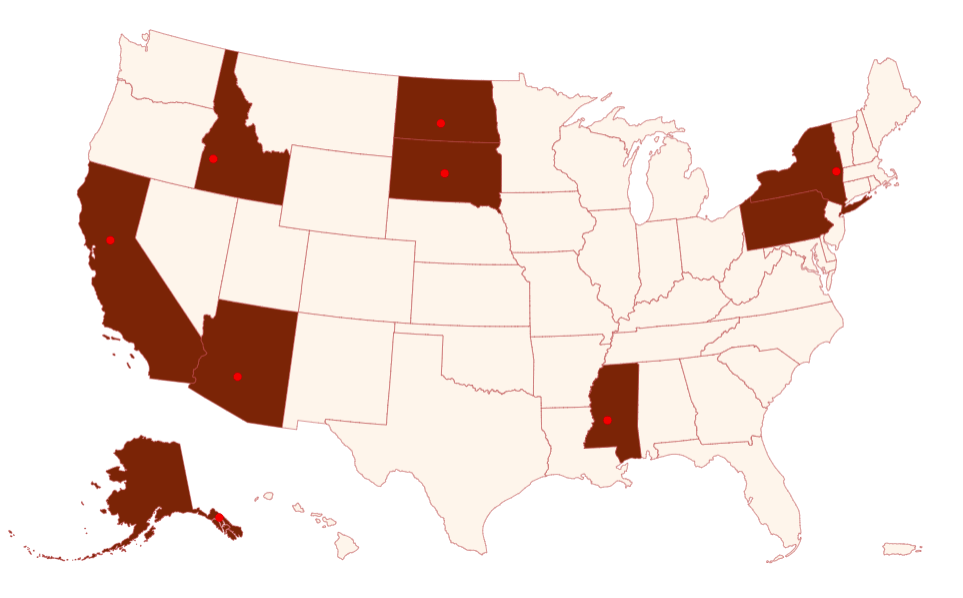 Drunk Driving Map Shows States With Most Arrests - Newsweek