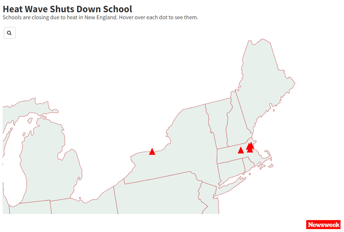 Where Schools Are Closing Because of Extreme Heat