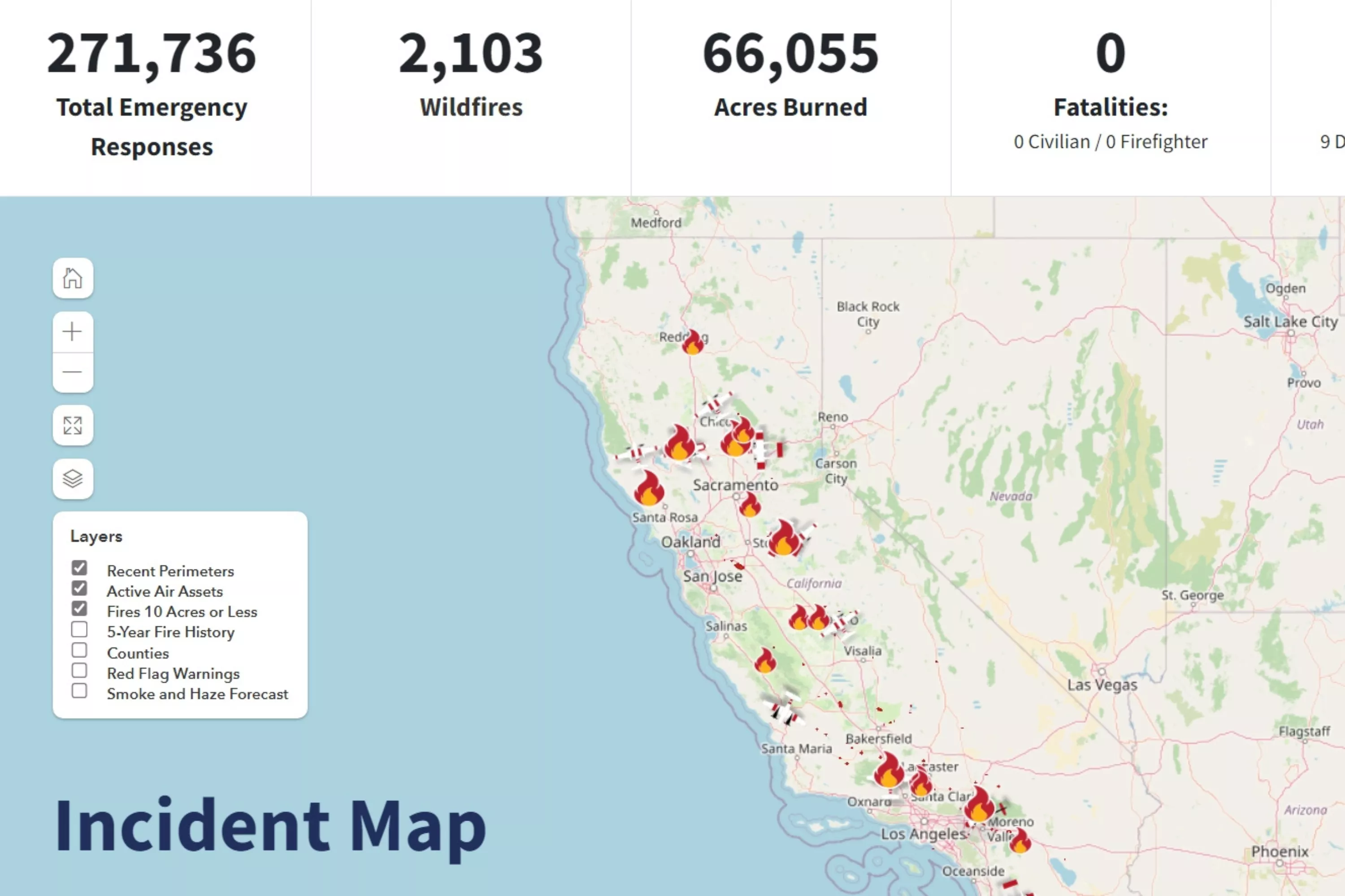 Northern California Fire Map 1200x678
