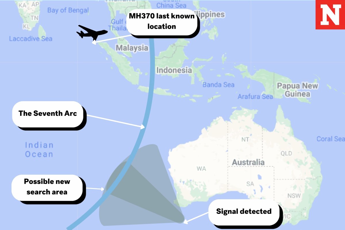 Map Shows Where MH370 Signal Detected, Raising Hopes of Breakthrough ...