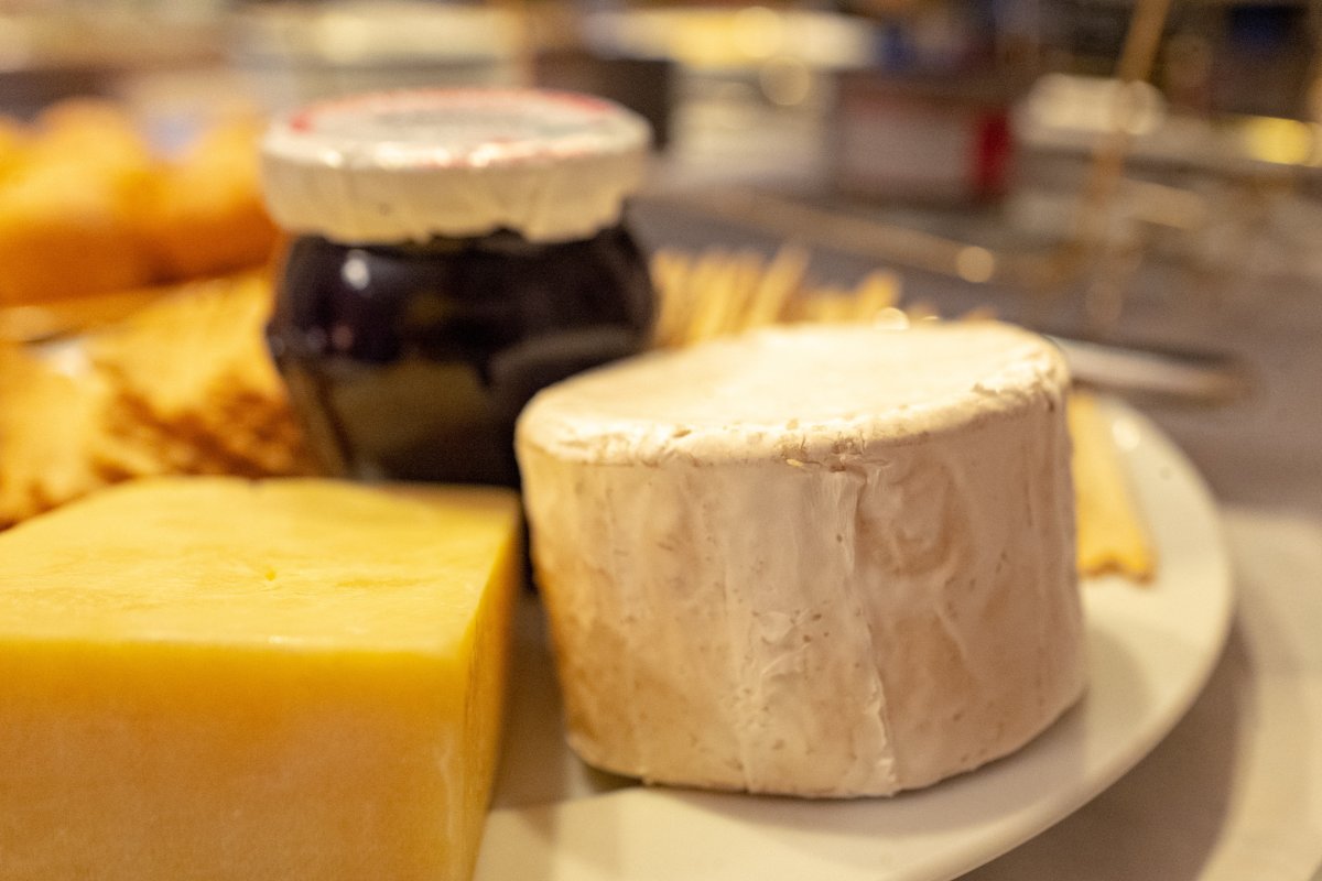 Cheese plate.