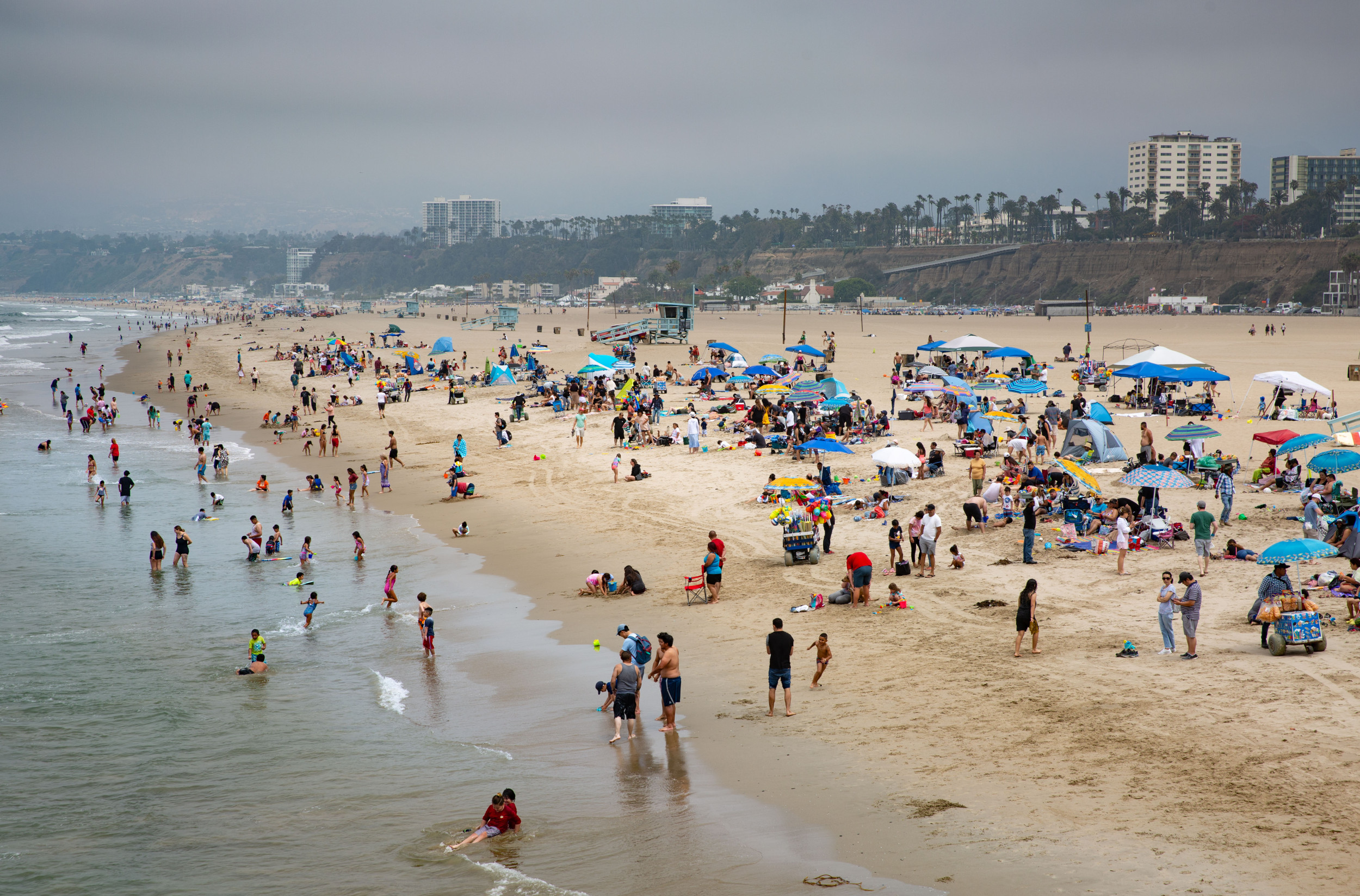 Les baigneurs californiens avertis sur la qualité de l’eau et les niveaux de bactéries