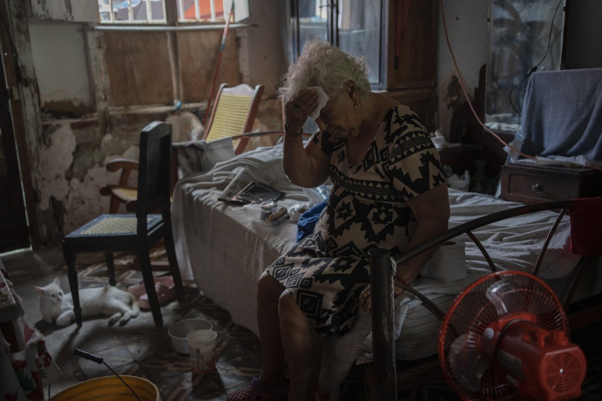 Margarita Salazar, 82 ans, a trop chaud chez elle