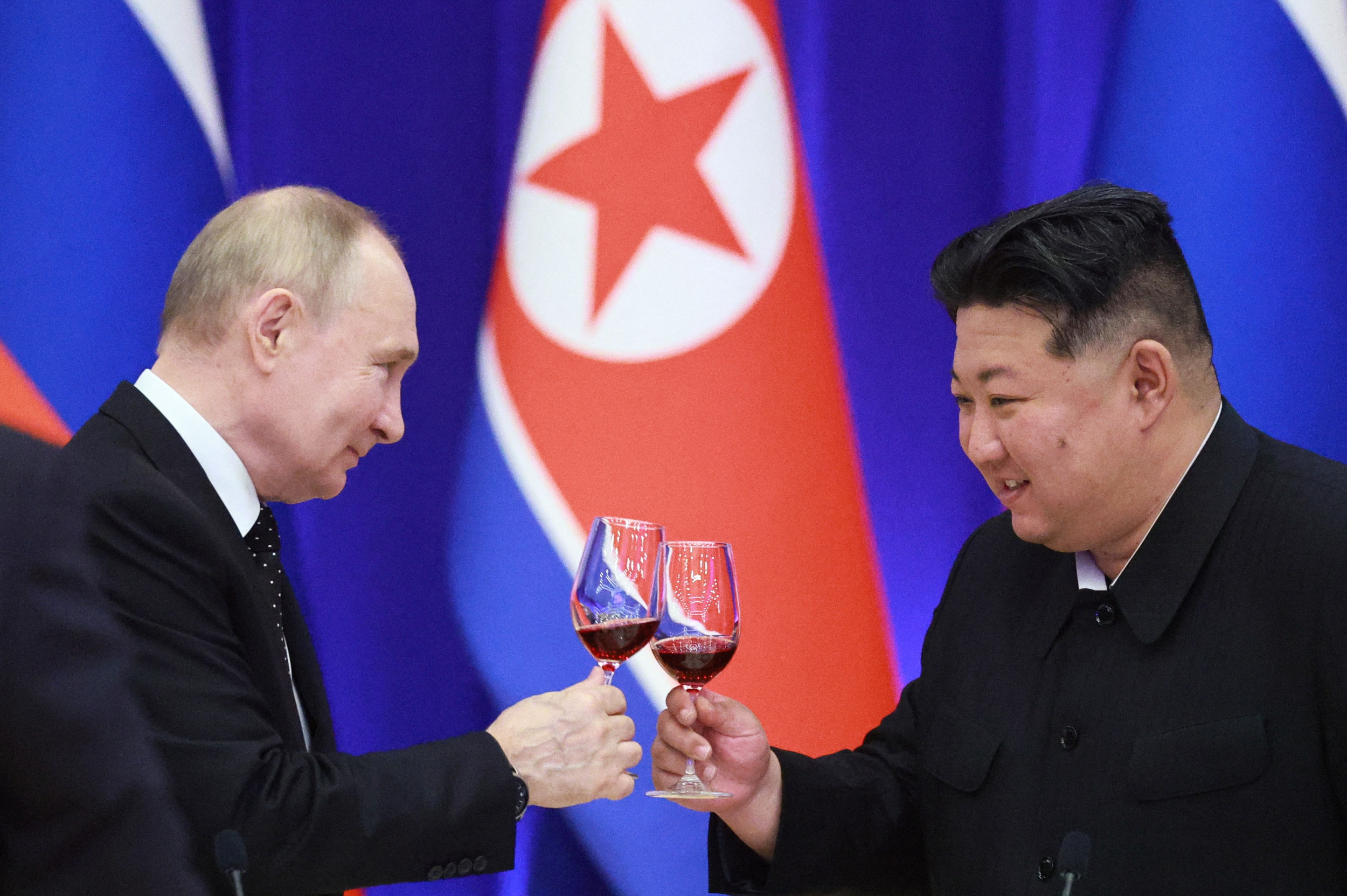 Putin-Kim 'Bromance' Sparks Avalanche of Jokes, Memes - Newsweek