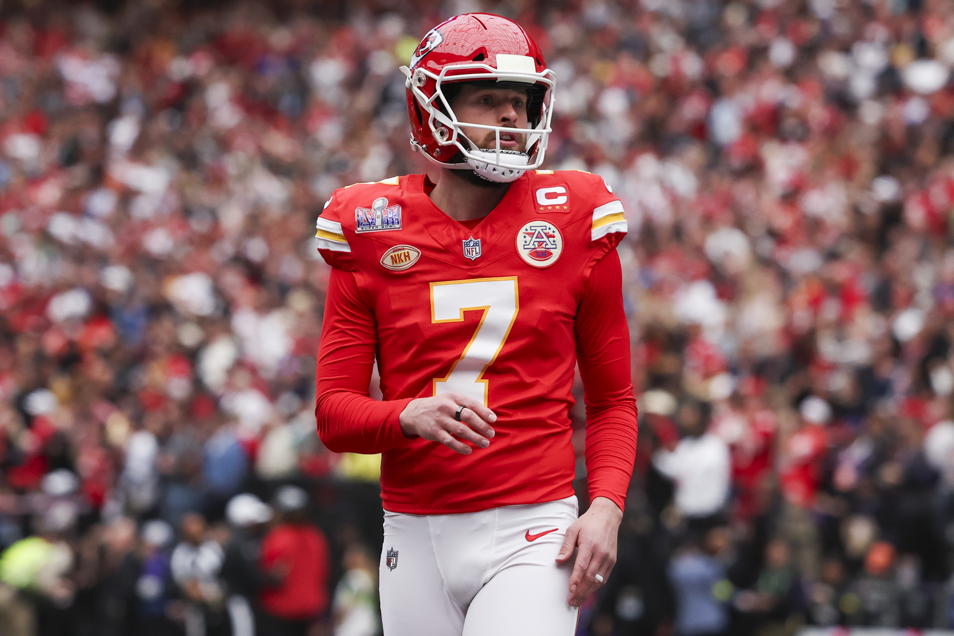 Chiefs Replacing Harrison Butker on Kickoff Team Due to NFL Rule Change -  Newsweek