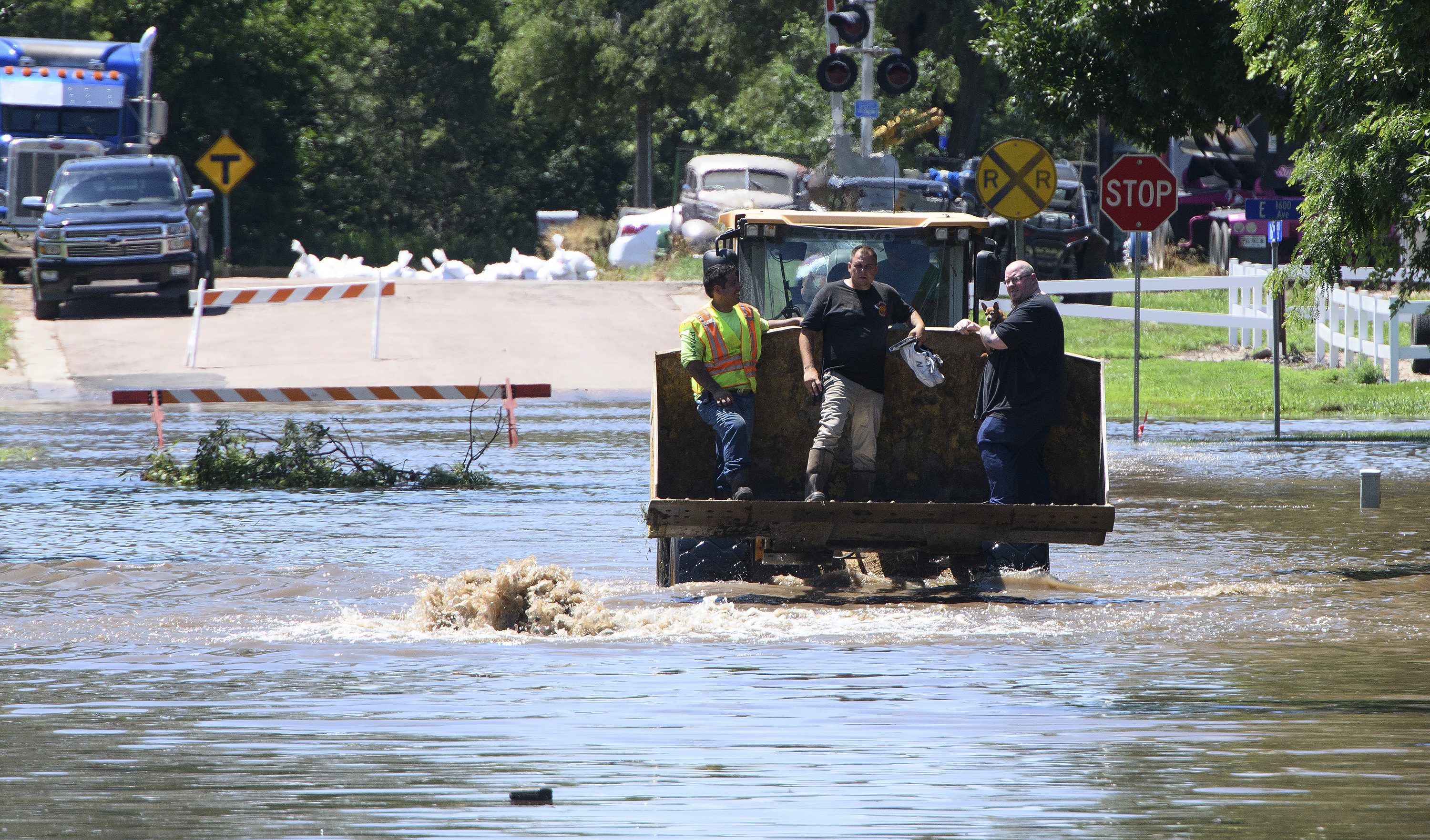 Bridge Collapses Into Iowa River After Heavy Flooding - Newsweek