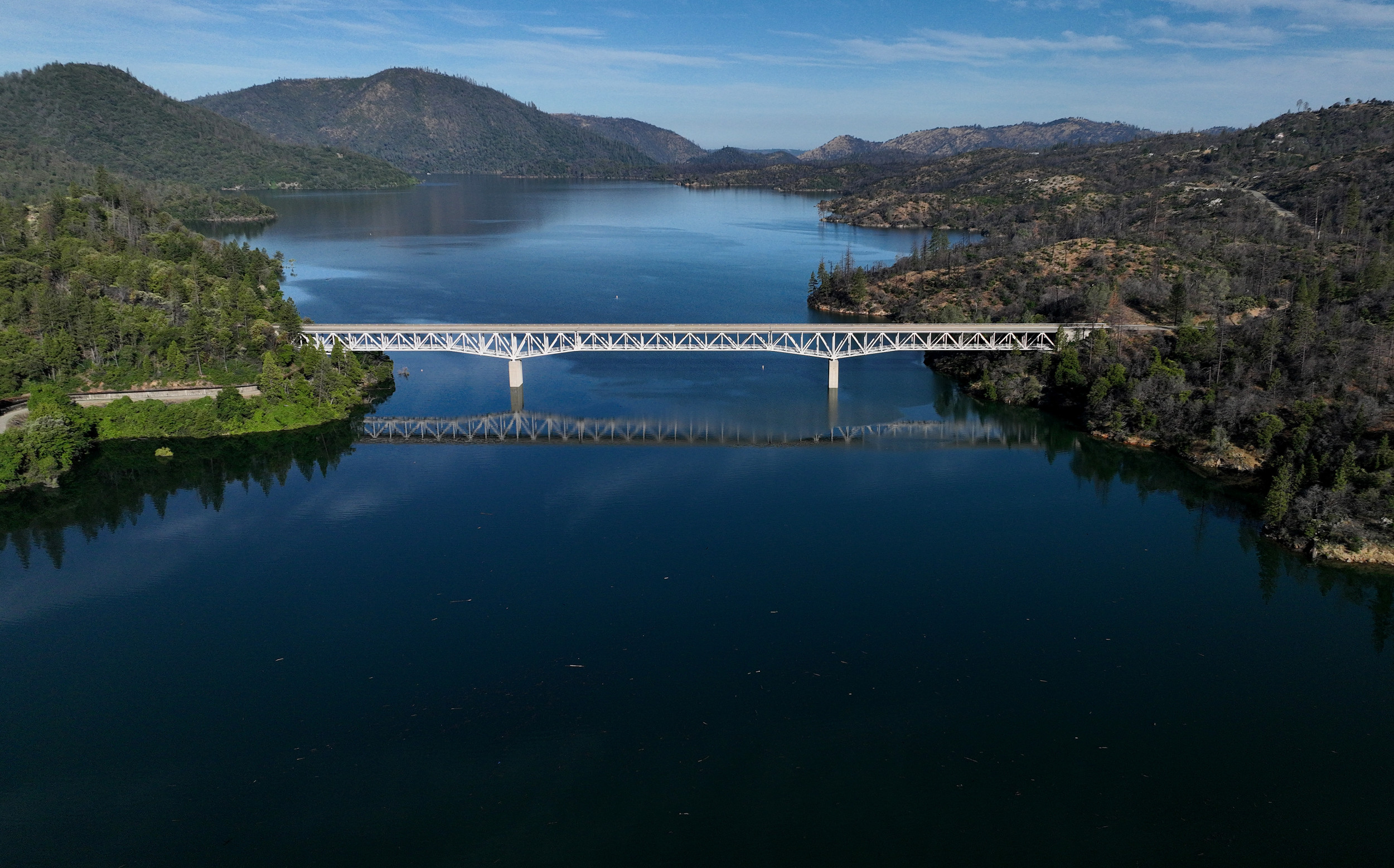 California Reservoir Update as Water Levels Fall