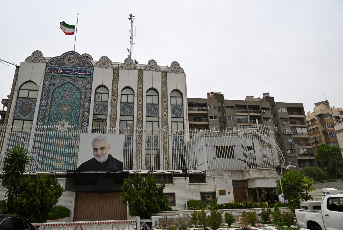 Iran, Embassy, in, Damascus, Syria
