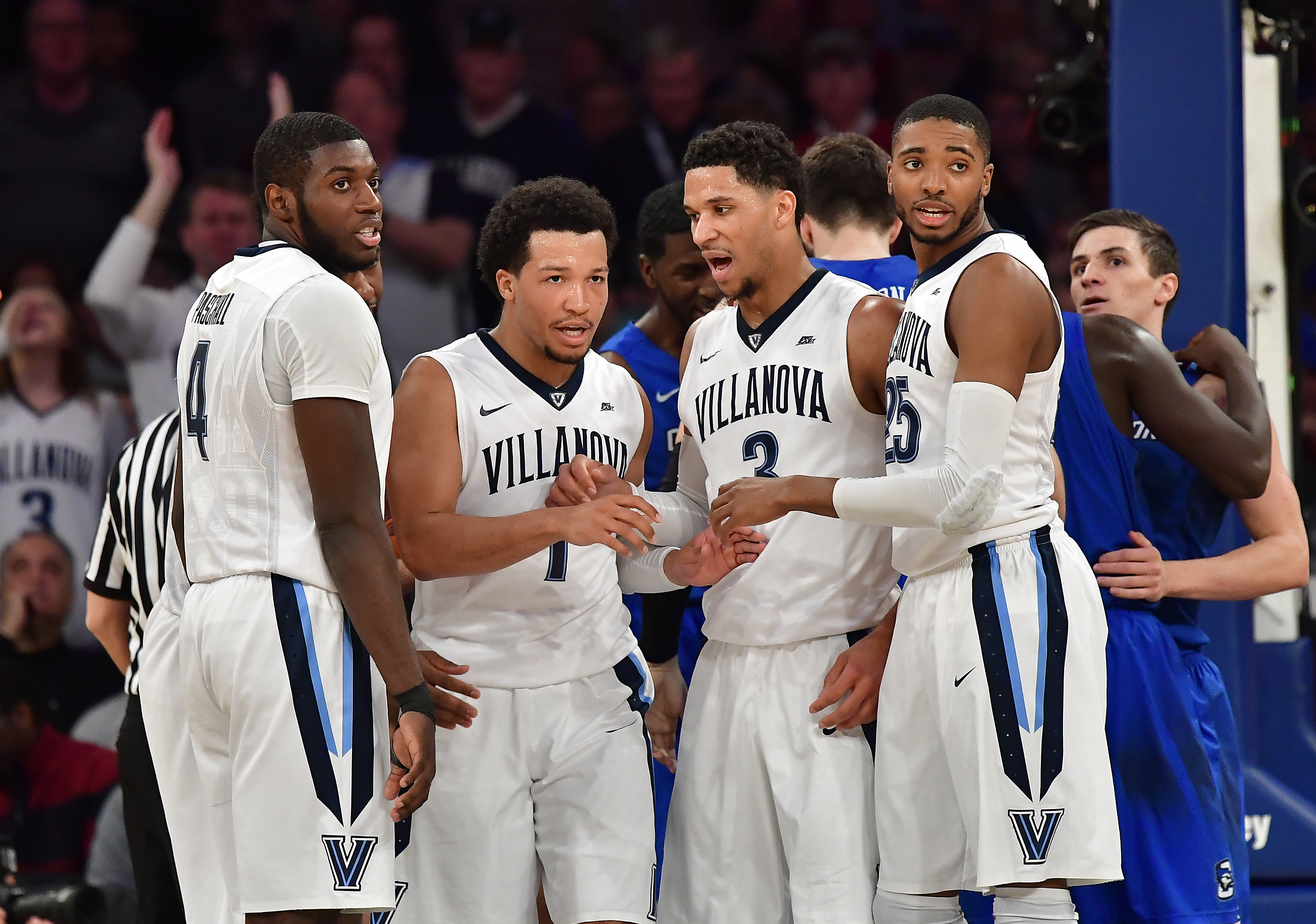 Mikal Bridges, Josh Hart, Jalen Bruson, Donte DiVincenzo React To ...