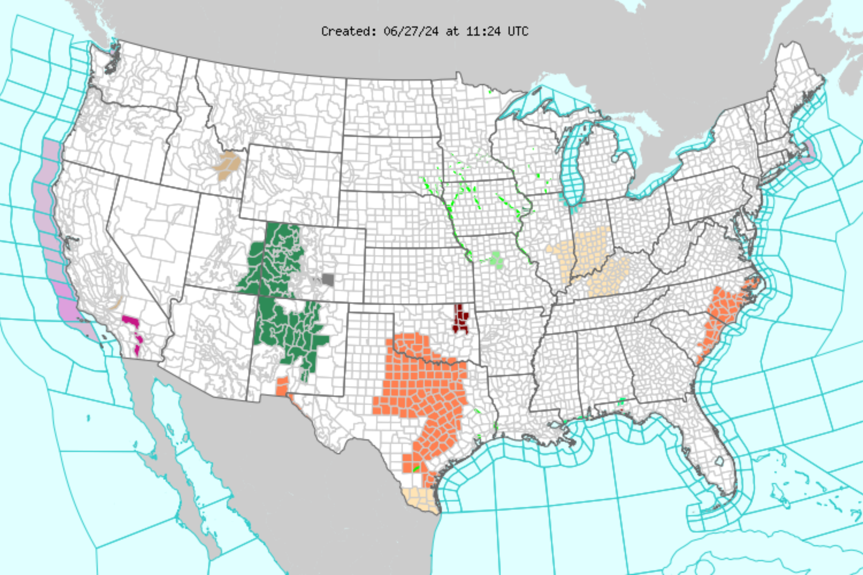 West Coast Evacuations Possible? Severe Weather Watches Remain - m1d21lw