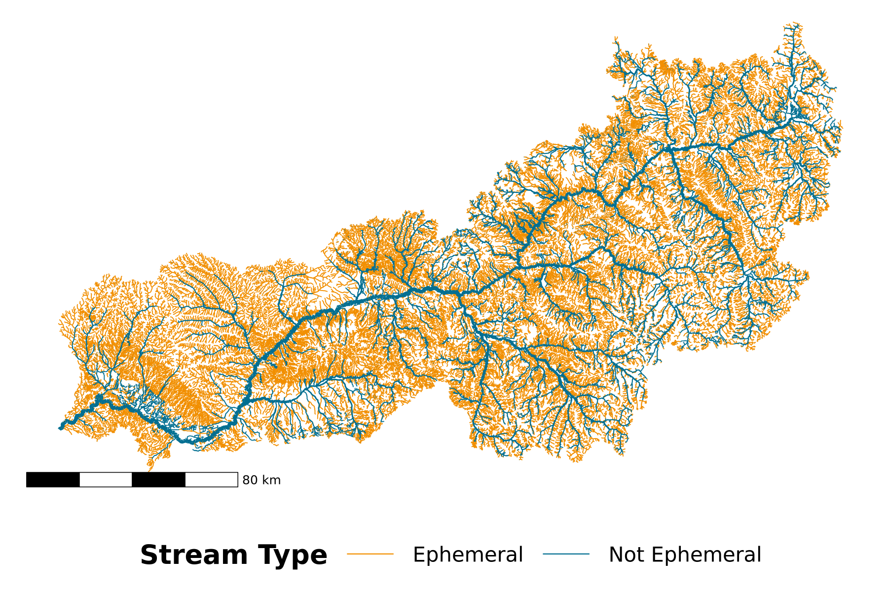 La production totale d’eau des rivières américaines est menacée par la pollution, selon une étude