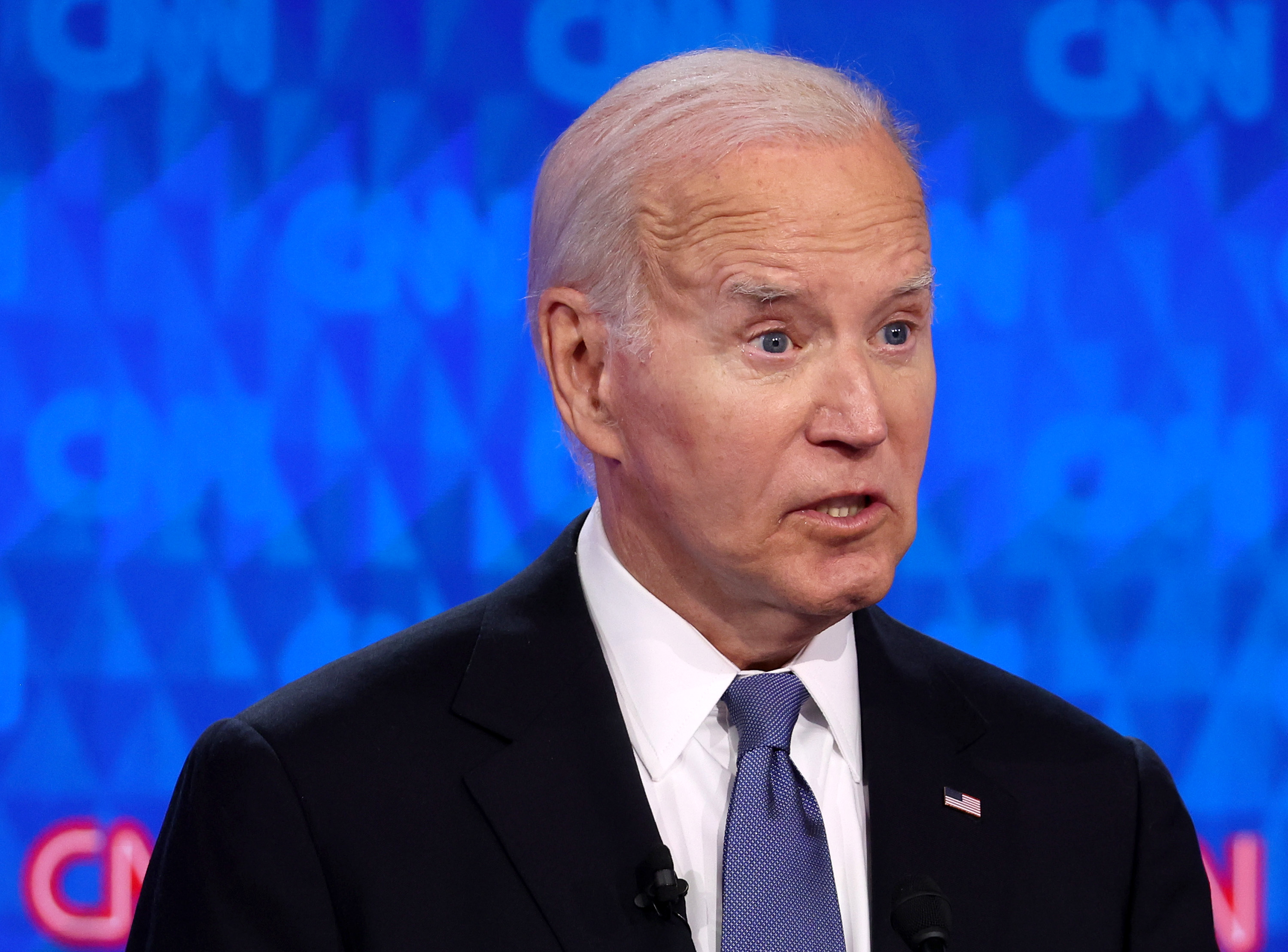Joe Biden’s voice during the debate raises eyebrows