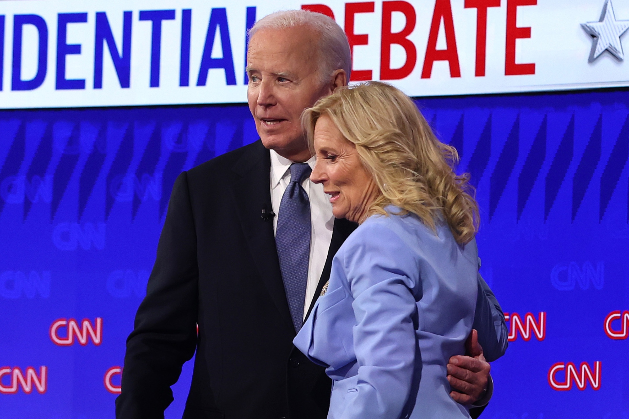 Jill Biden's Reaction to Her Husband's Debate Performance Goes Viral