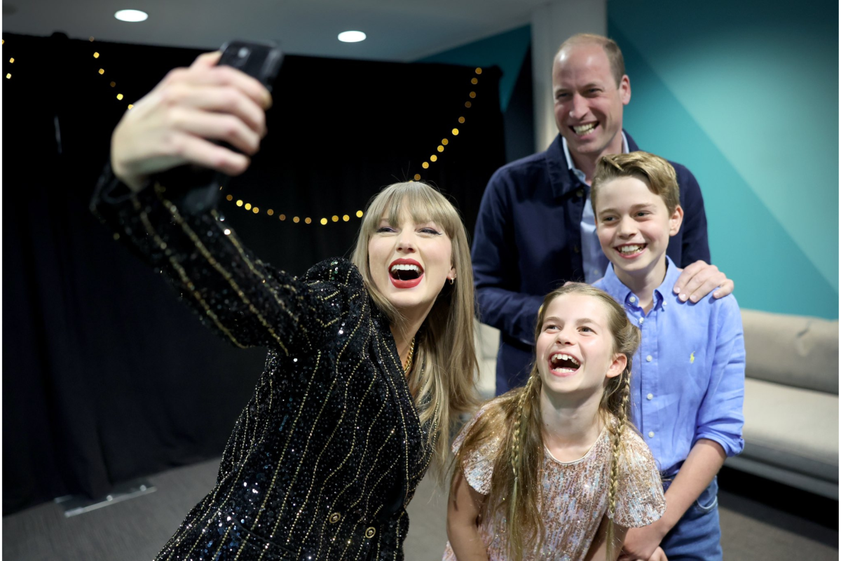 Prince William, Princess Charlotte and Taylor Swift