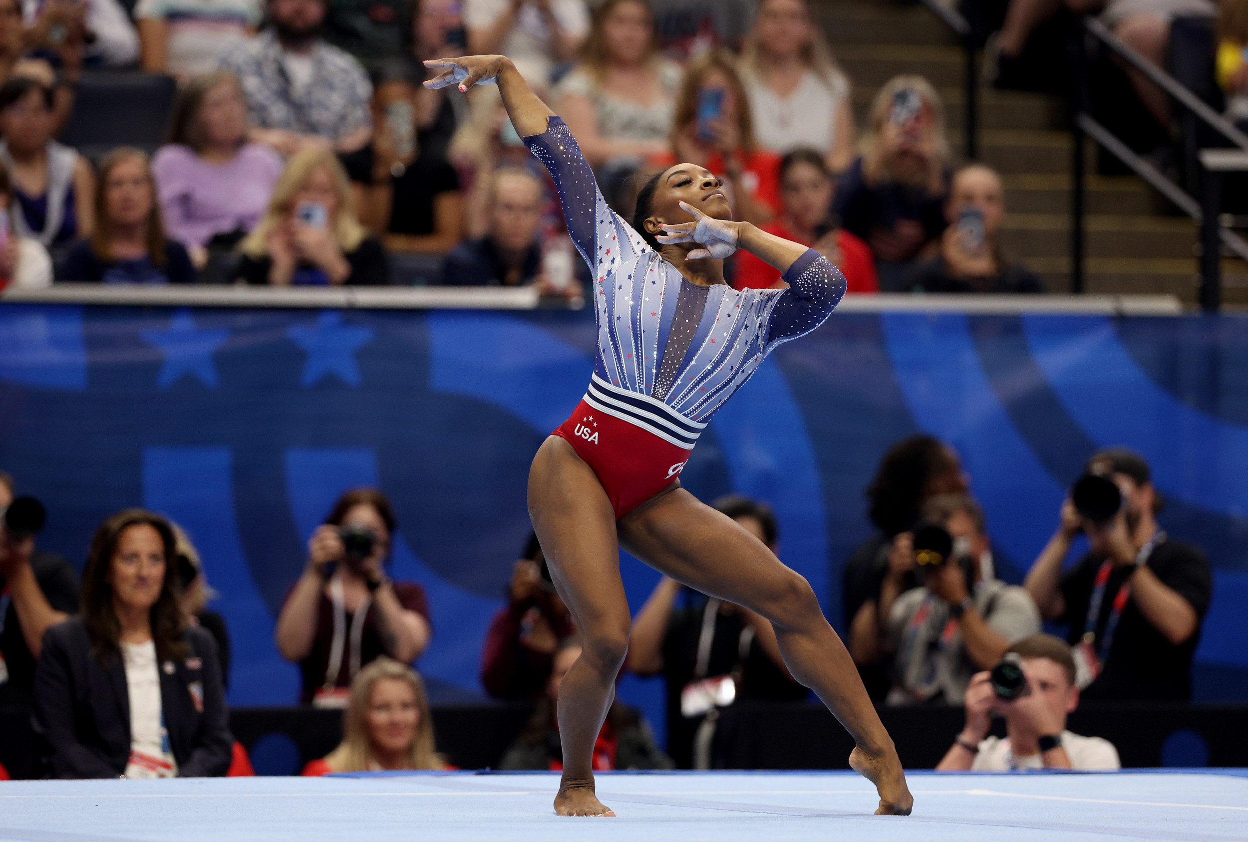 Simone Biles Secures Spot At Third Consecutive Olympic Games After