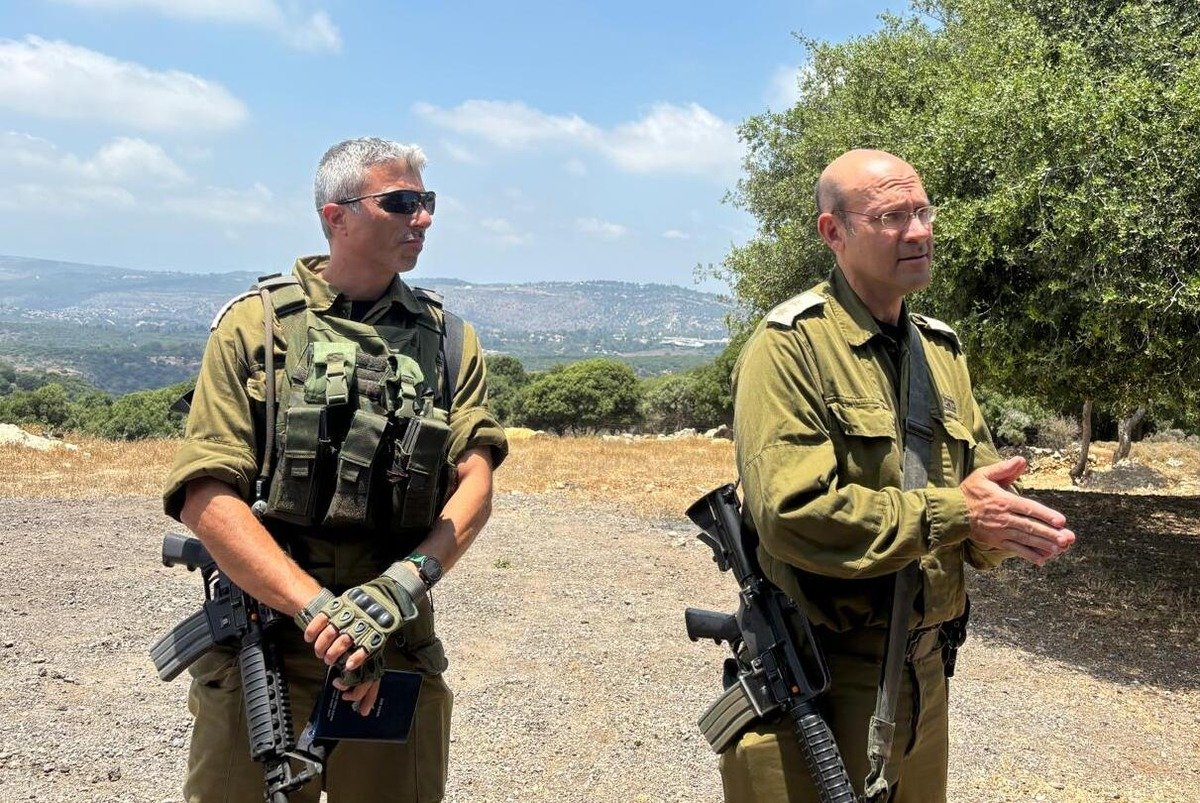 IDF on the Israeli-Lebanese border