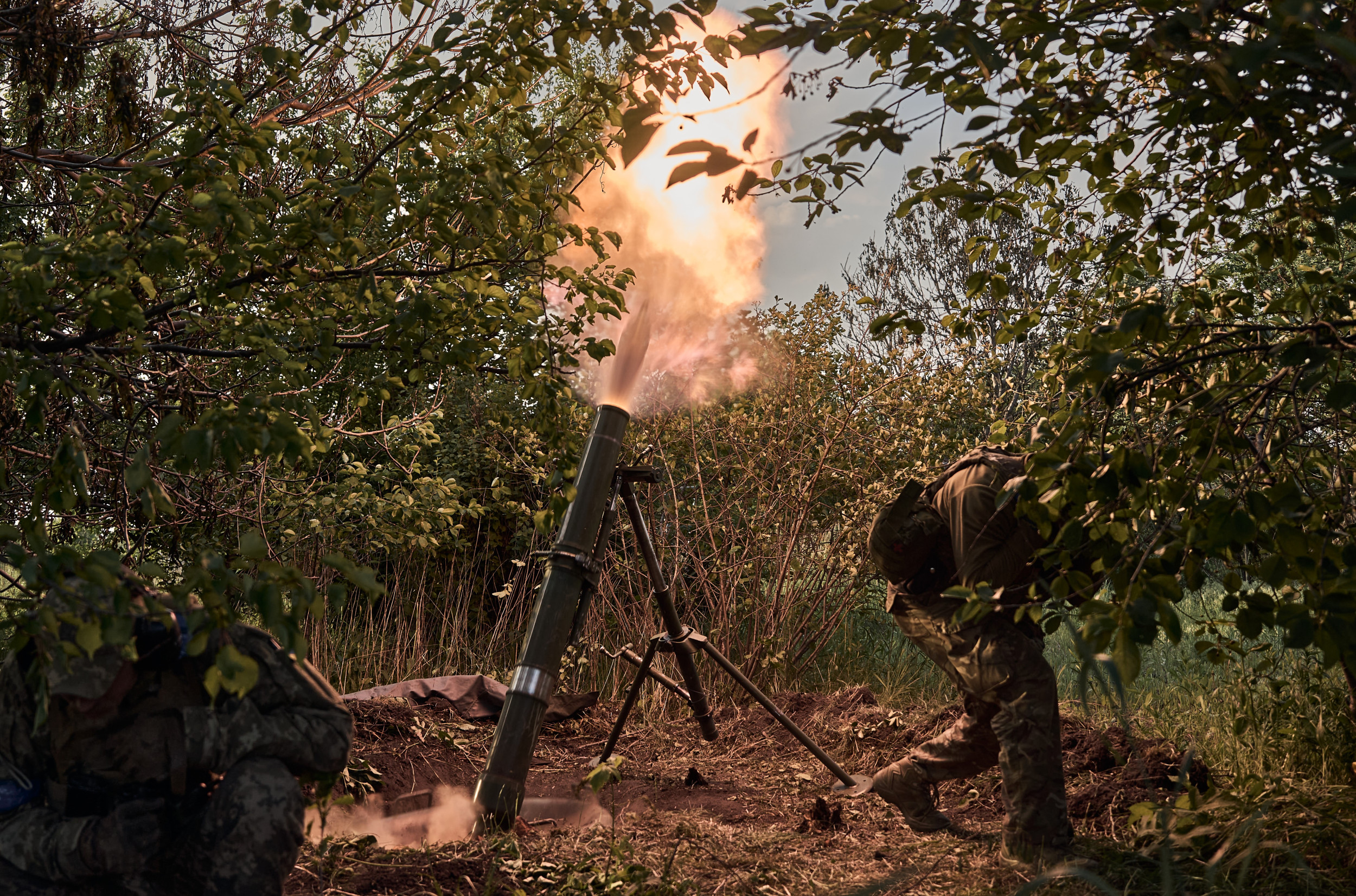 Russian Armored Vehicle Convoy Destroyed in Precision Aerial Attack