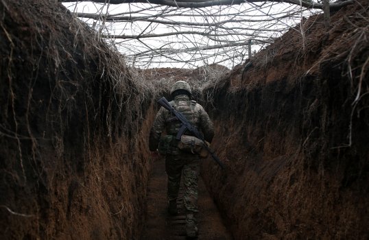 Photo: Russia Claims It's Using Tunnels to Get Behind Enemy Lines in Ukraine