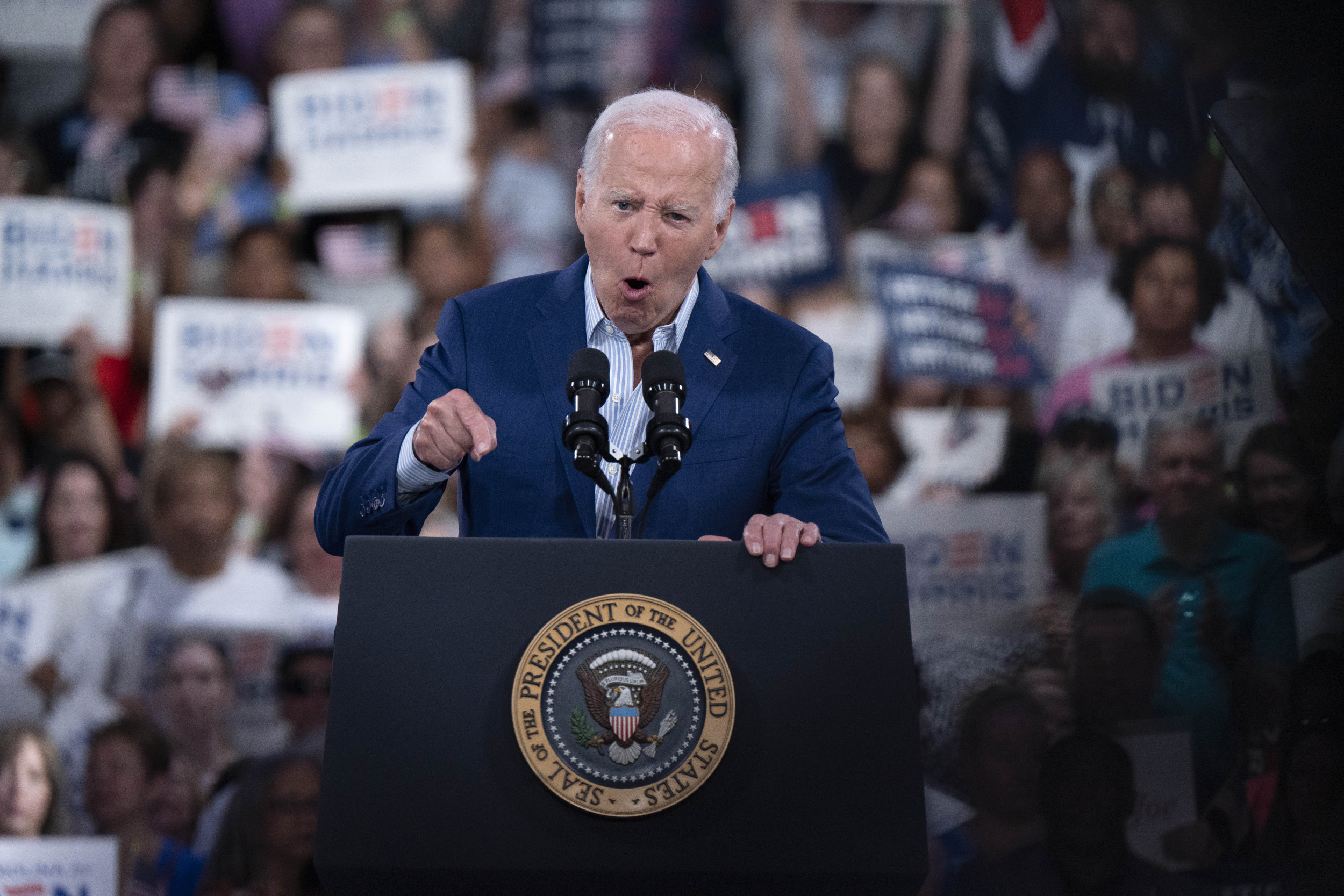 Joe Biden Suffers Gaffe as Democrats Question Candidacy