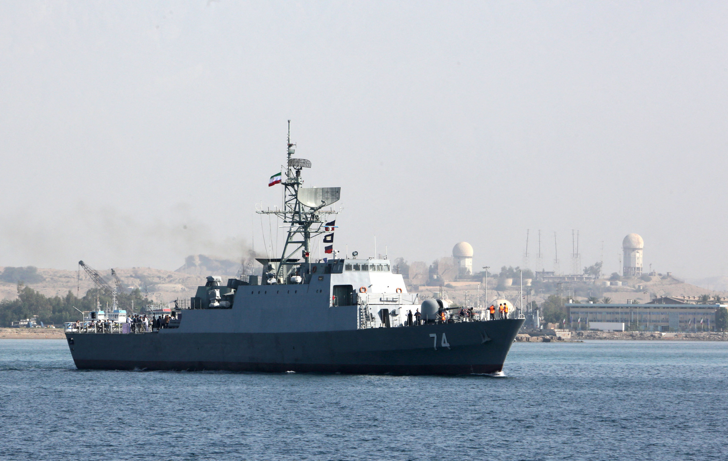 Iran's Newest Navy Warship Sinks in 'Accident' - Newsweek