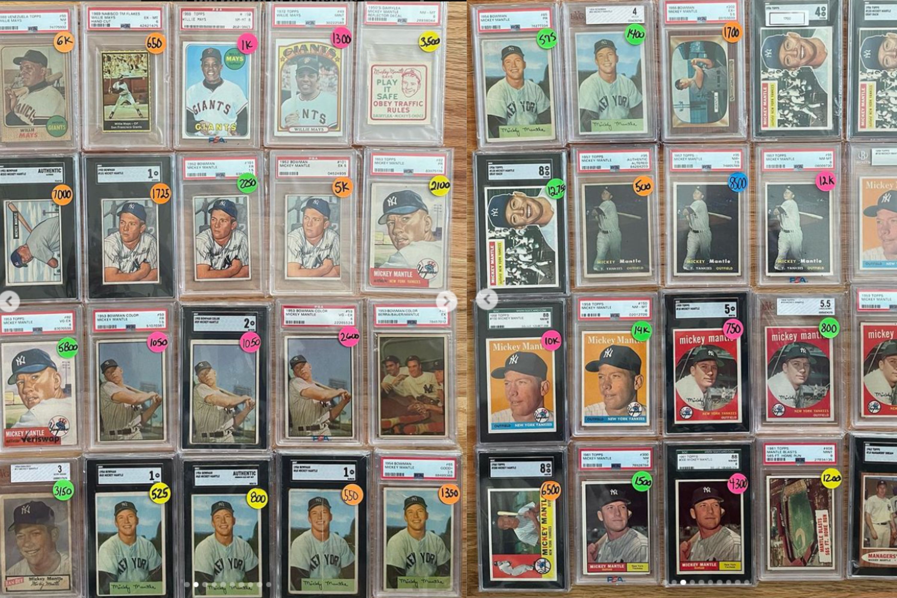 Video Shows Thieves Making Off with $2 Million Worth of Baseball Cards ...