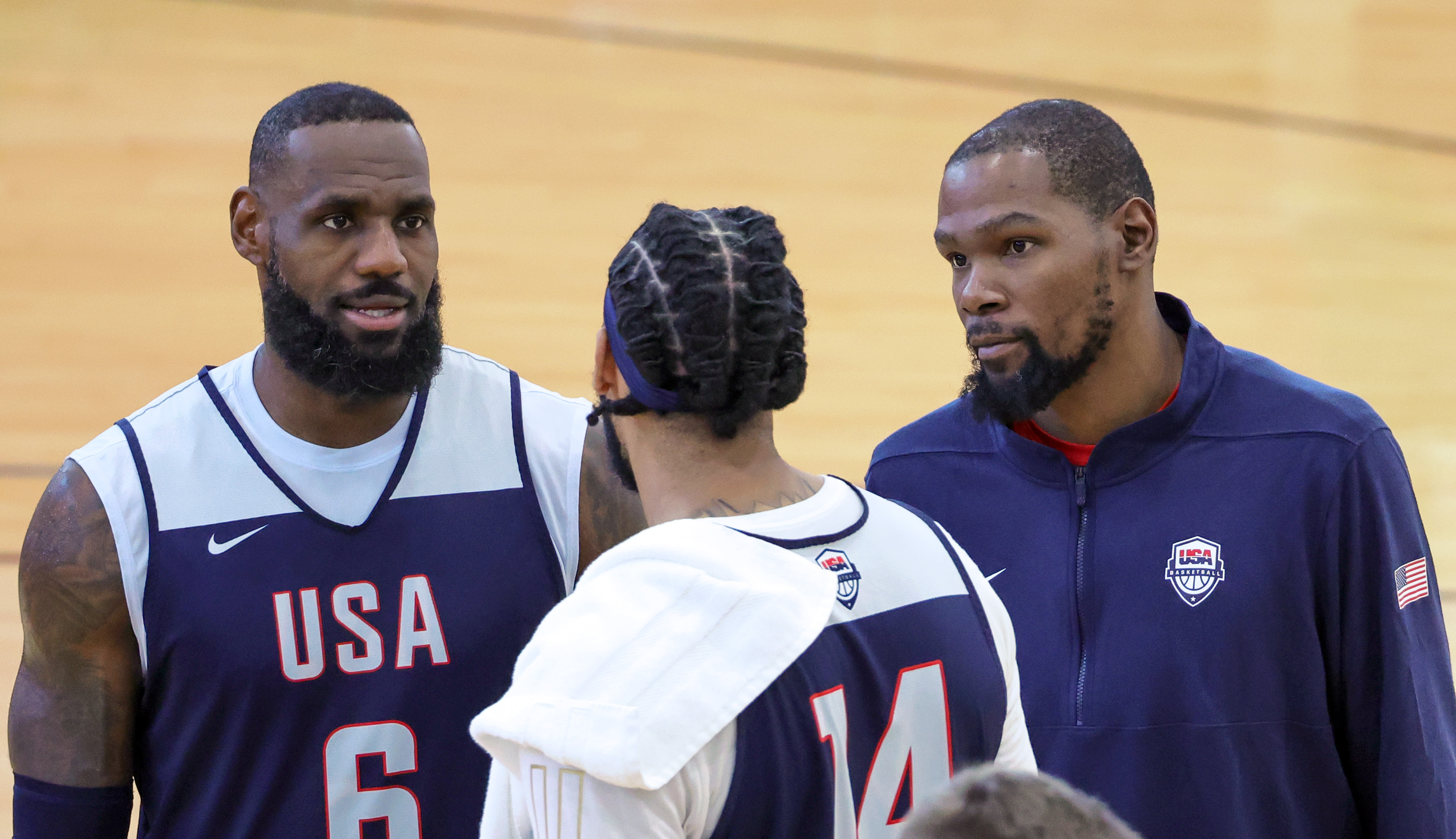 Veteran All-Star to Sit Out Olympic Warm-Up Game with Injury Veteran All-Star to Sit Out Olympic Warm-Up Game with Injury