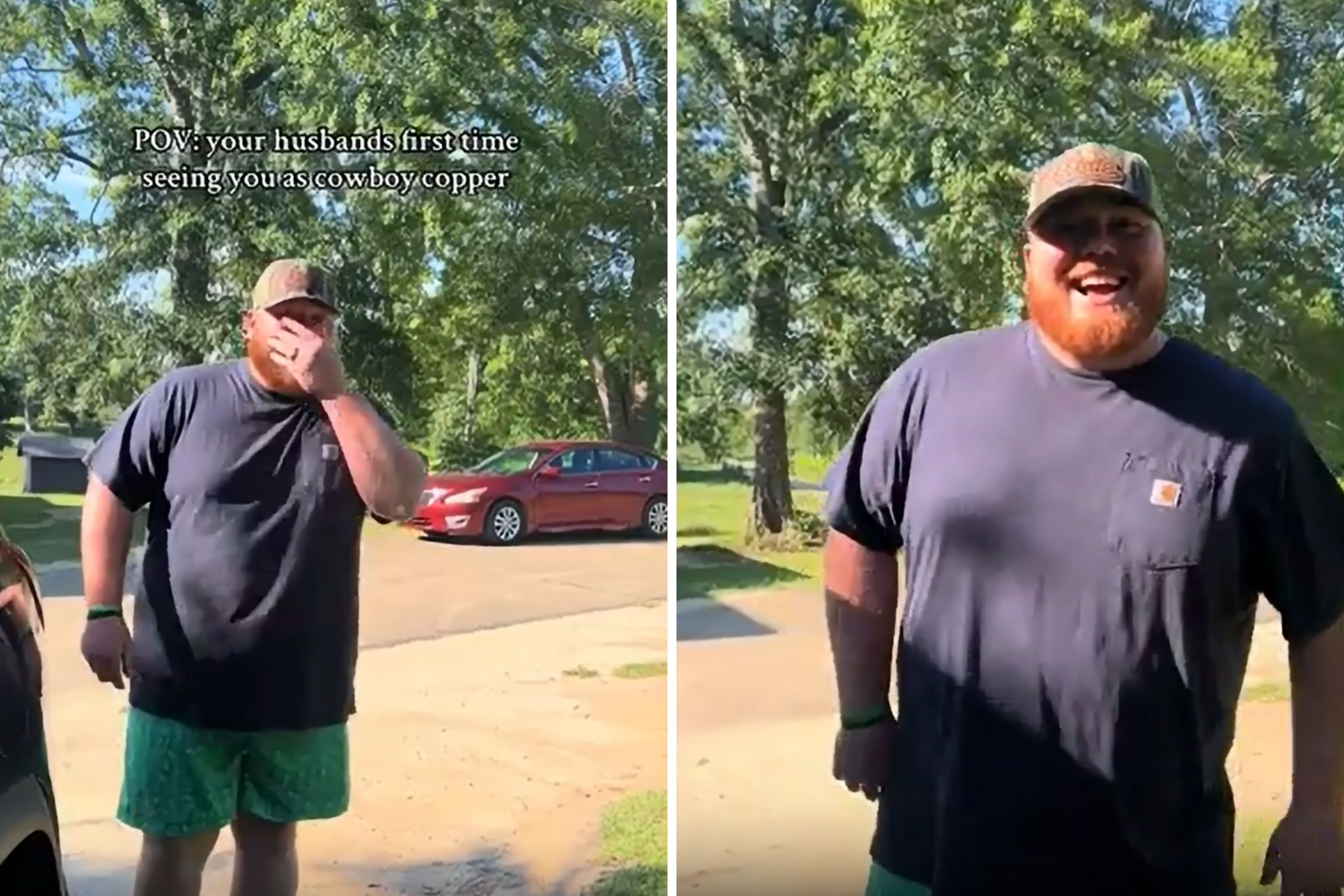 Man's Reaction to Wife's 'Cowboy Copper' Hairstyle Goes Viral - Newsweek