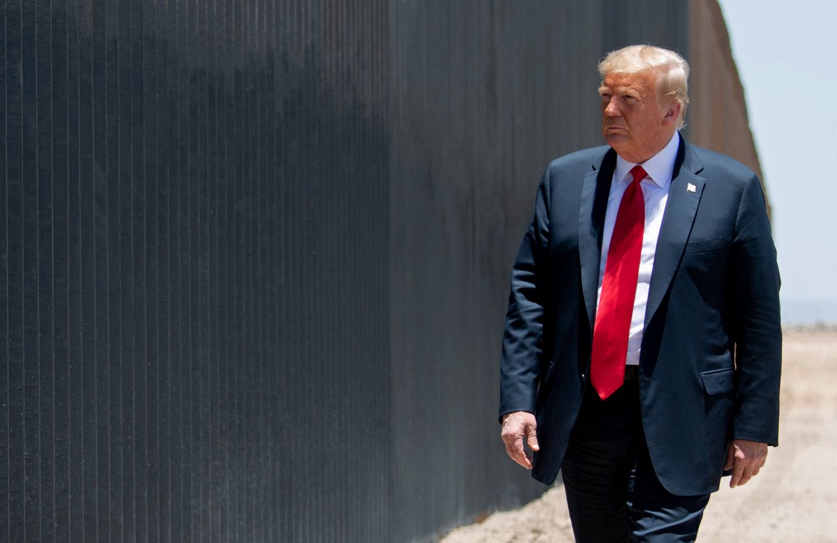 Trump border wall 2020