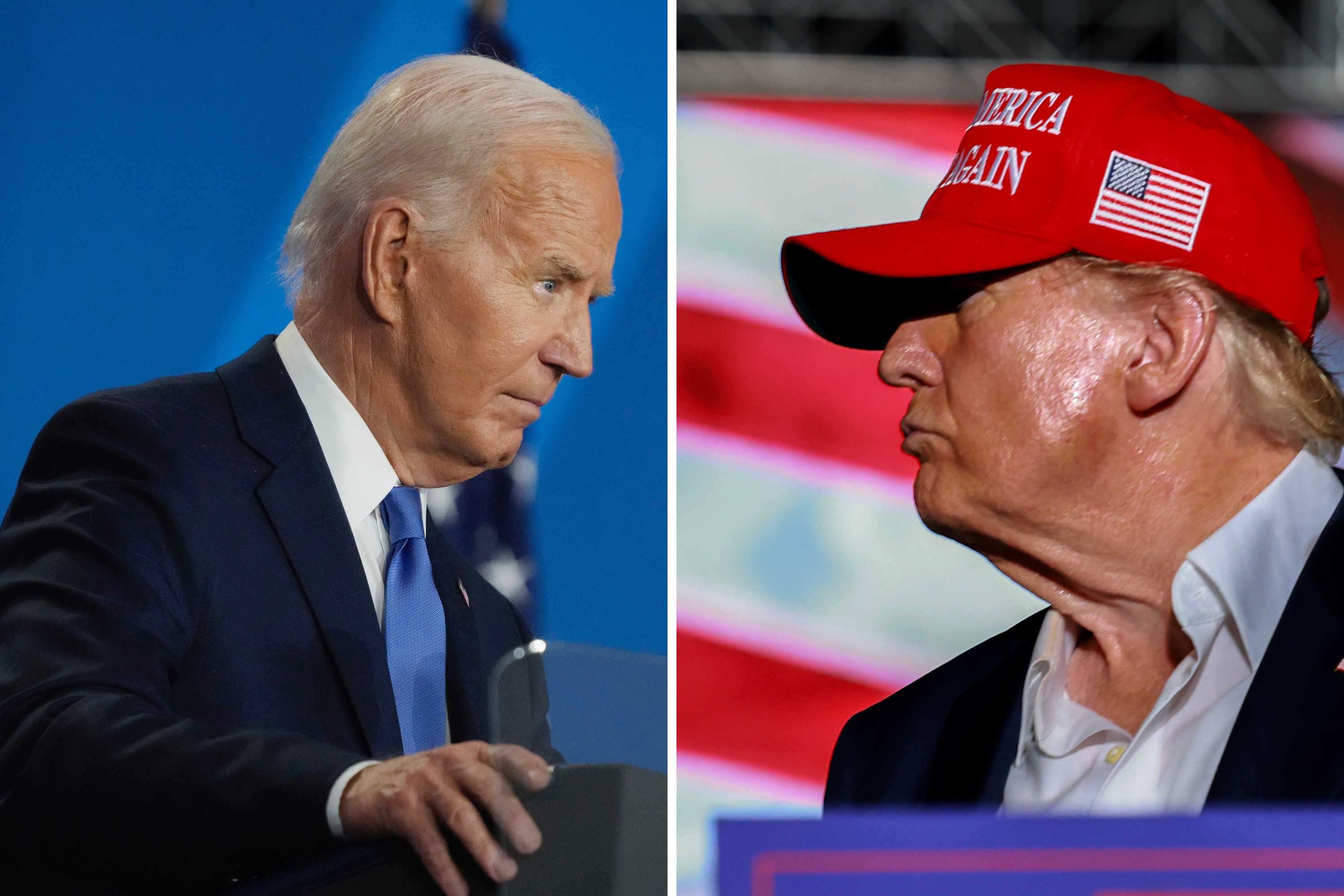 Joe Biden's chances of losing to Donald Trump, according to polls