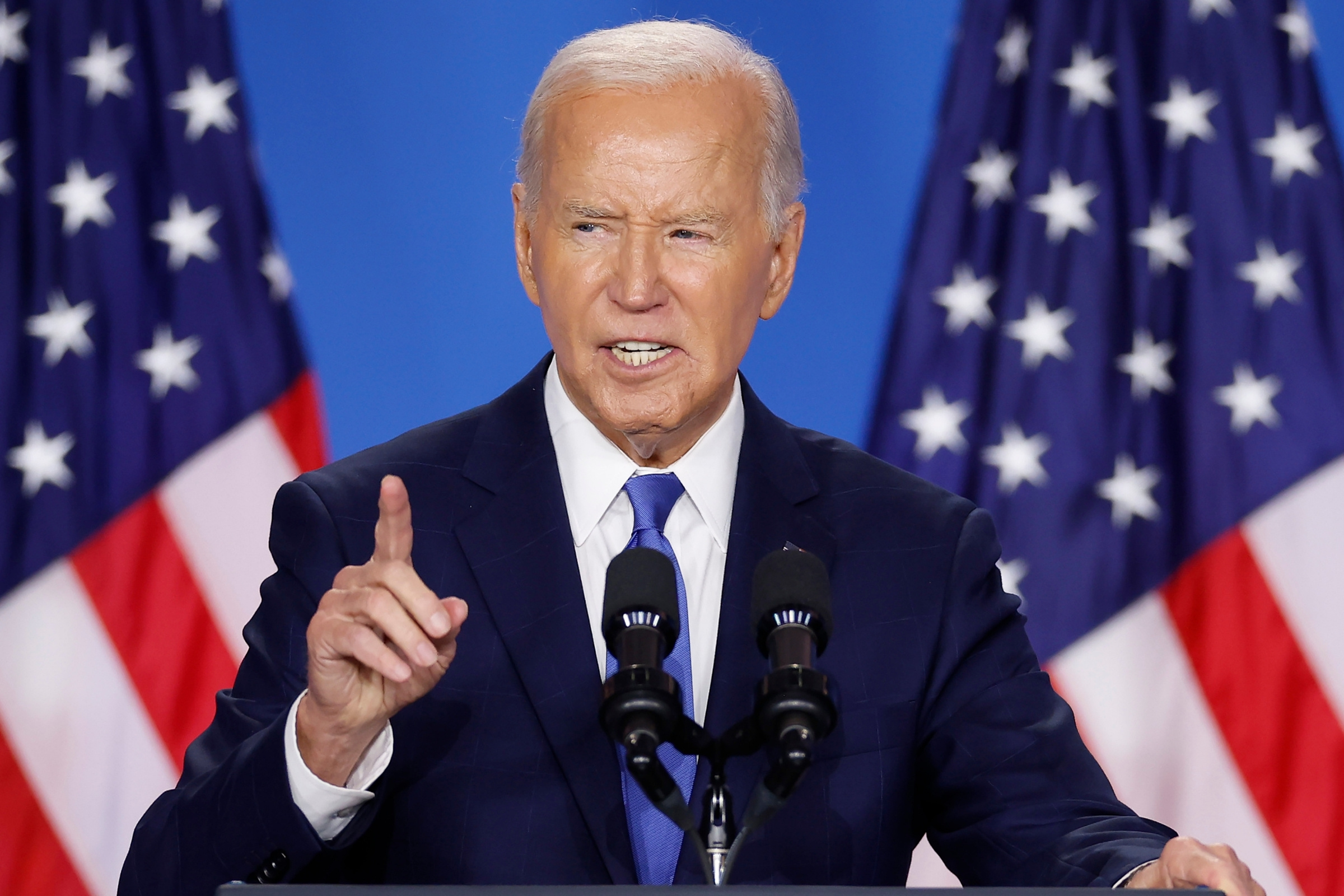 Celebrities React to Joe Biden's Press Conference: 'He's Done' - Newsweek