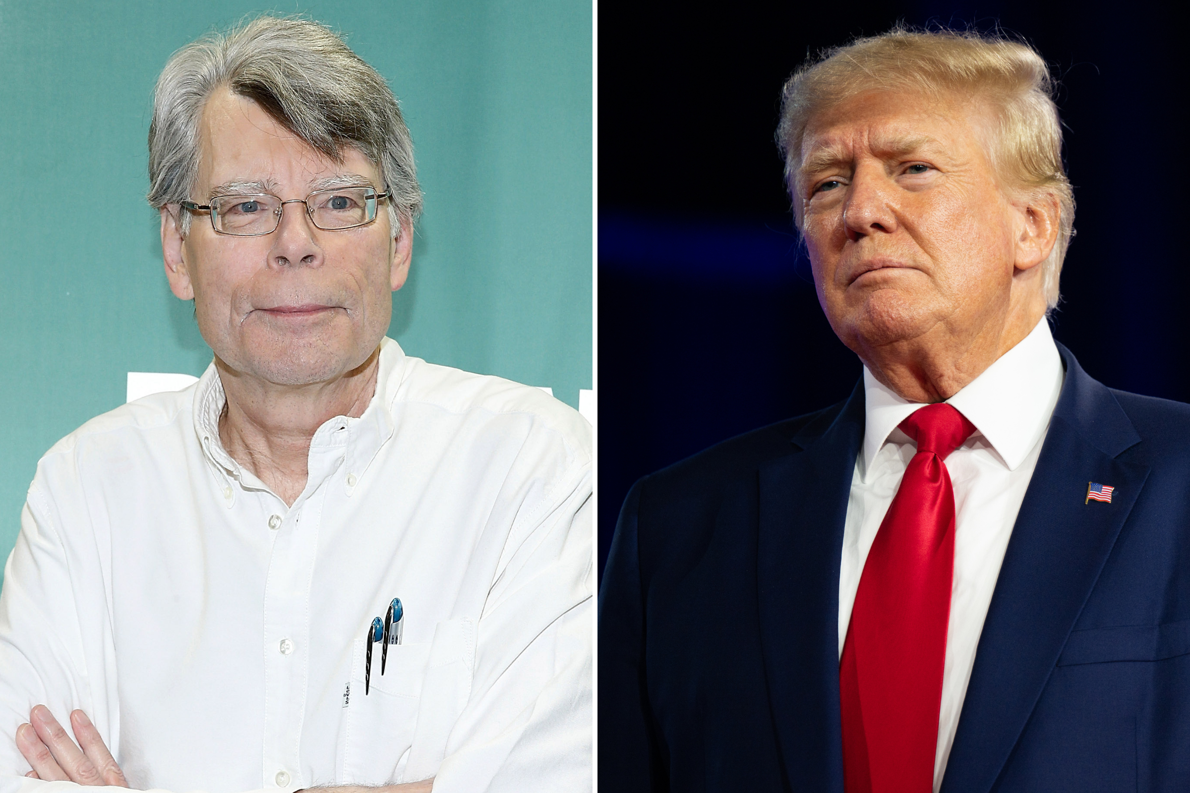 Stephen King Hits Back at Critic Over Trump Shooting Comment Stephen King Hits Back at Critic Over Trump Shooting Comment