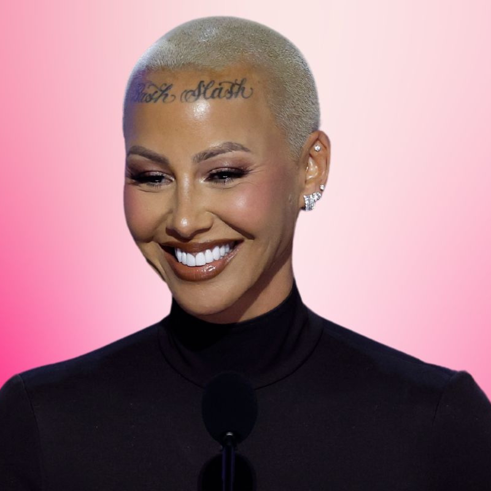 Amber Rose's Face Tattoo Explained - Newsweek