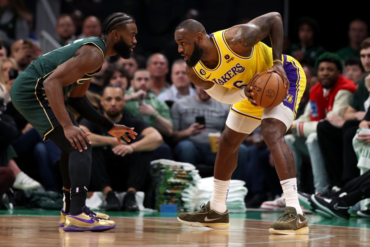 Labron Bron Celtics' Jaylen Brown Addresses Controversial Video On Lakers' Bronny ...