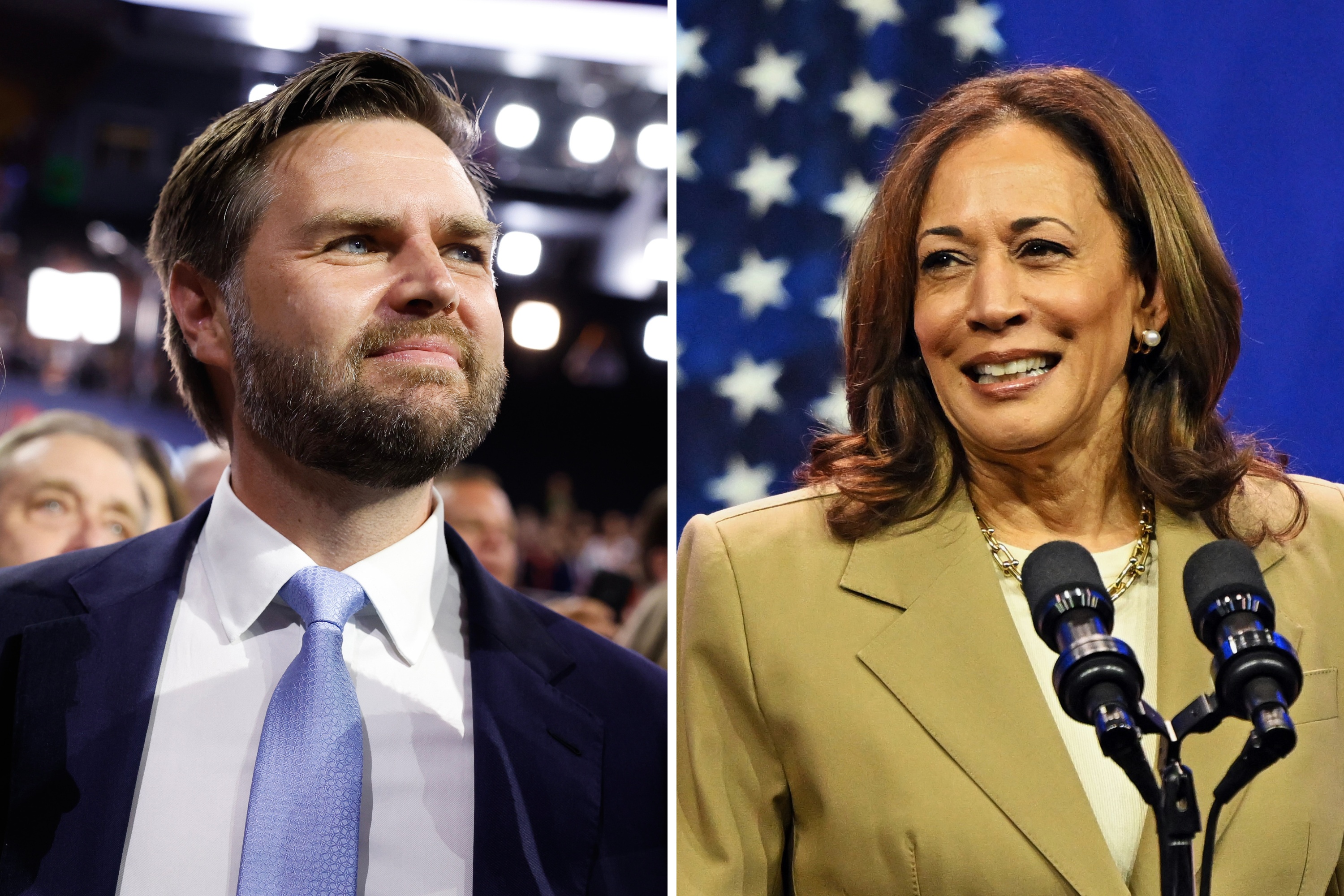 Recent Polls Show Kamala Harris Outshining JD Vance in Popularity