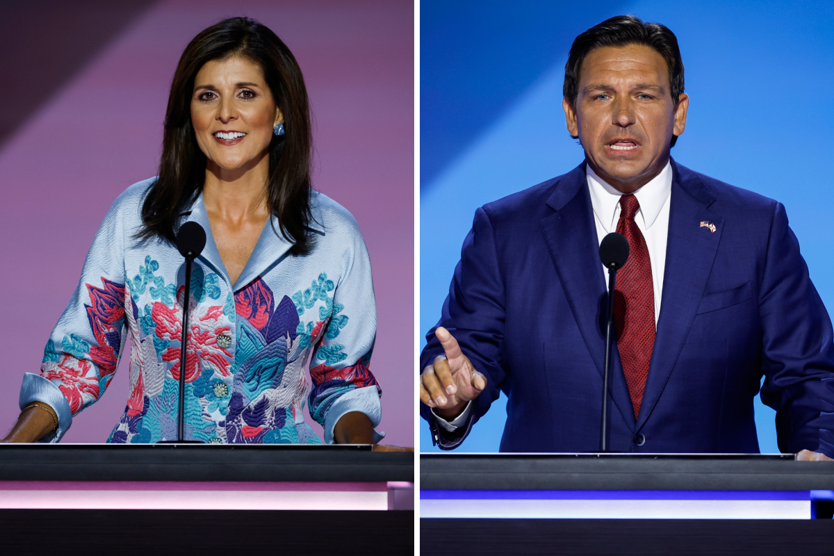 Nikki Haley Booed, DeSantis Cheered as Former Rivals Endorse Trump -  Newsweek