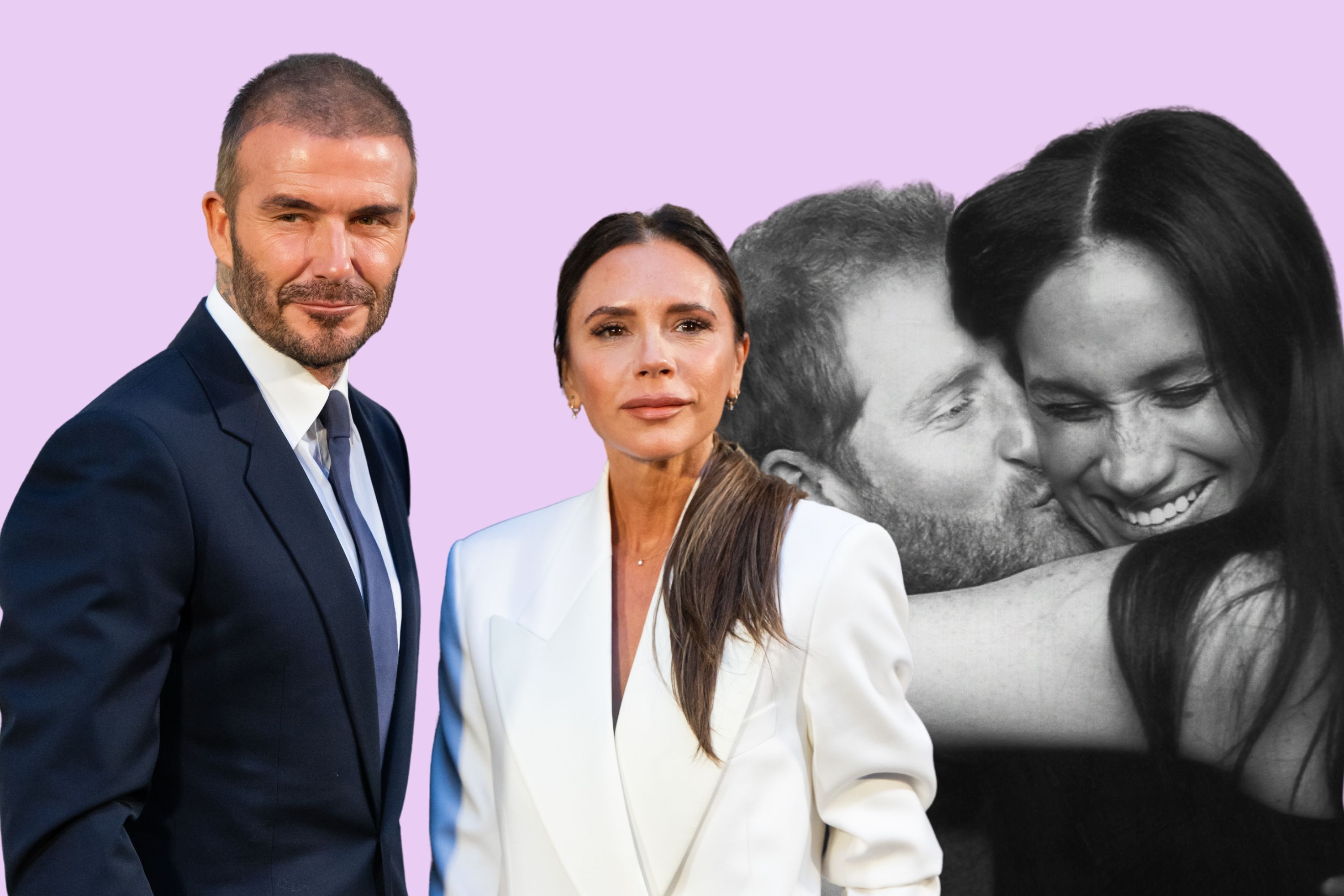 The Beckhams and Harry and Meghan