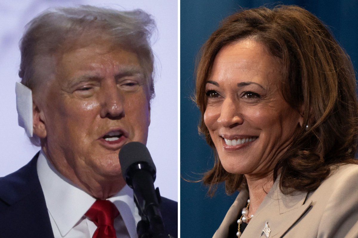 Latest trump harris poll numbers