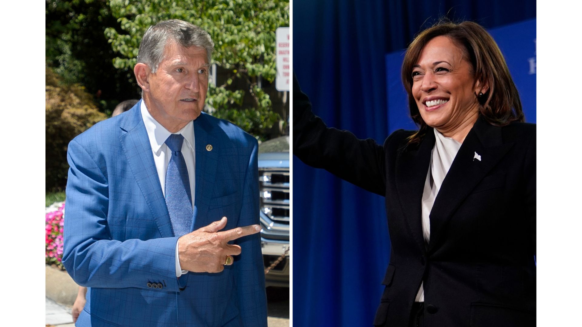 Kamala Harris May Face a Challenge From Joe Manchin