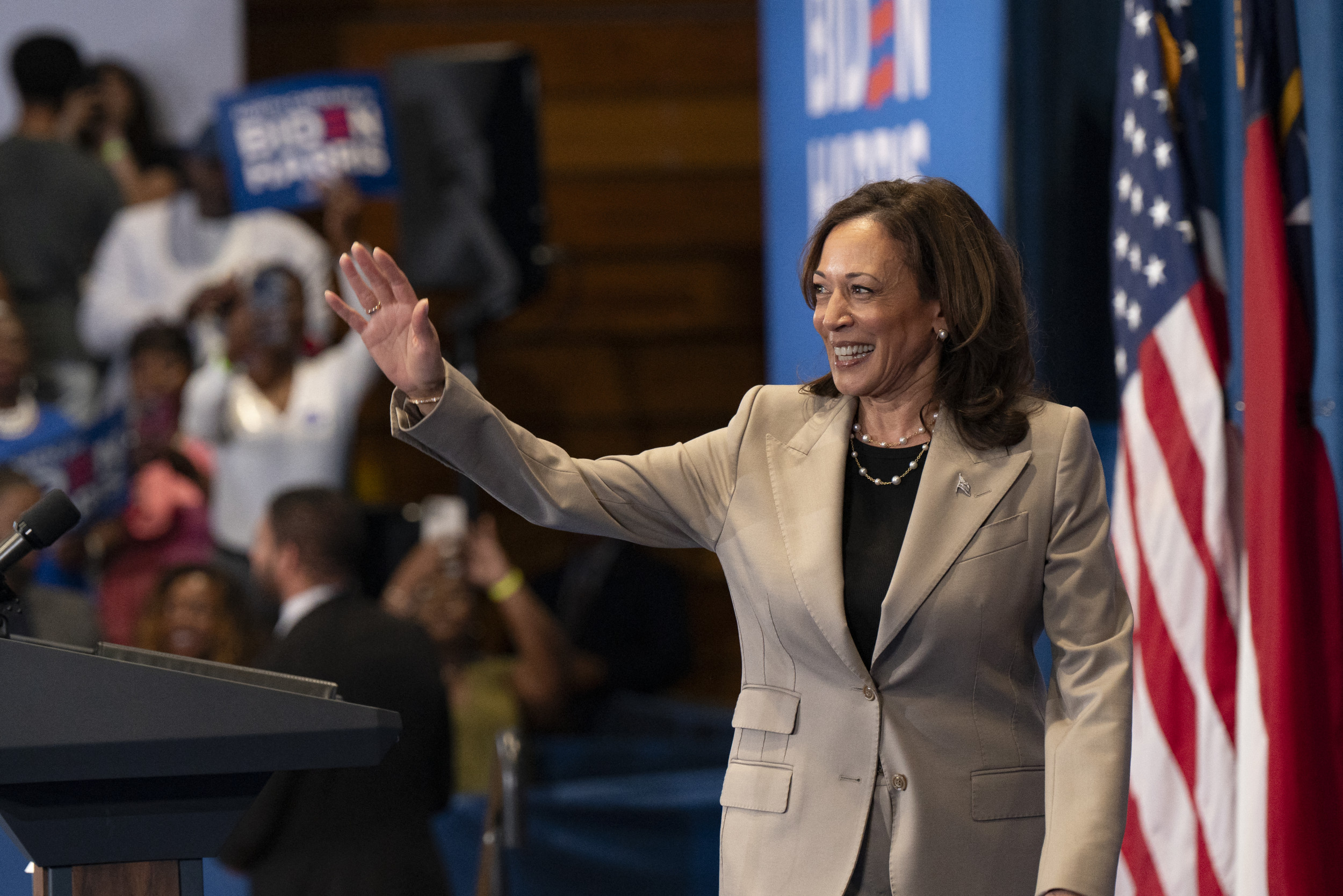 Kamala Harris Scores Huge DNC Boost on First Day of Campaign Newsweek