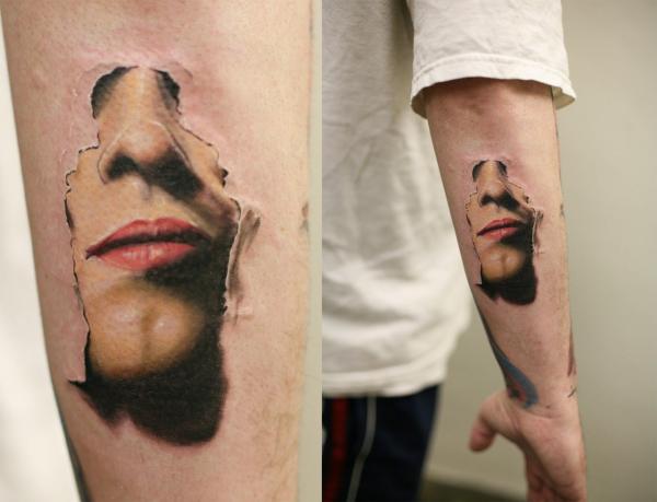 3-D Tattoos Take Over