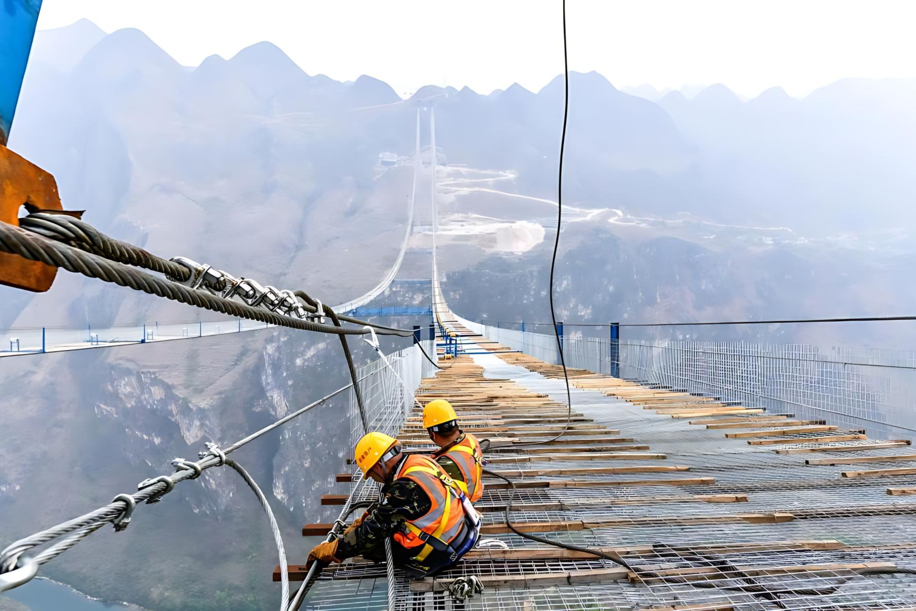 Construction Underway On World’s Highest Bridge