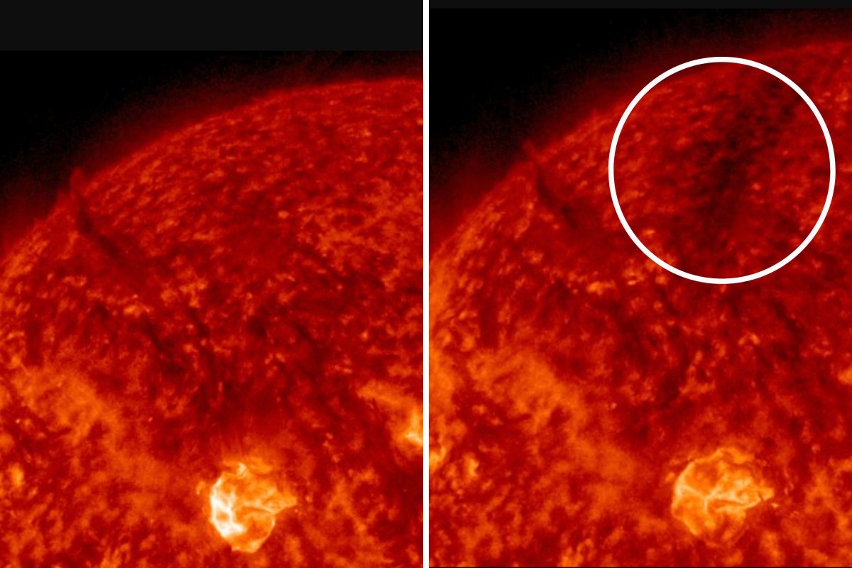 Auroras conceivable in two states this week after solar erupts “darkish plasma” Auroras conceivable in two states this week after solar erupts “darkish plasma”
