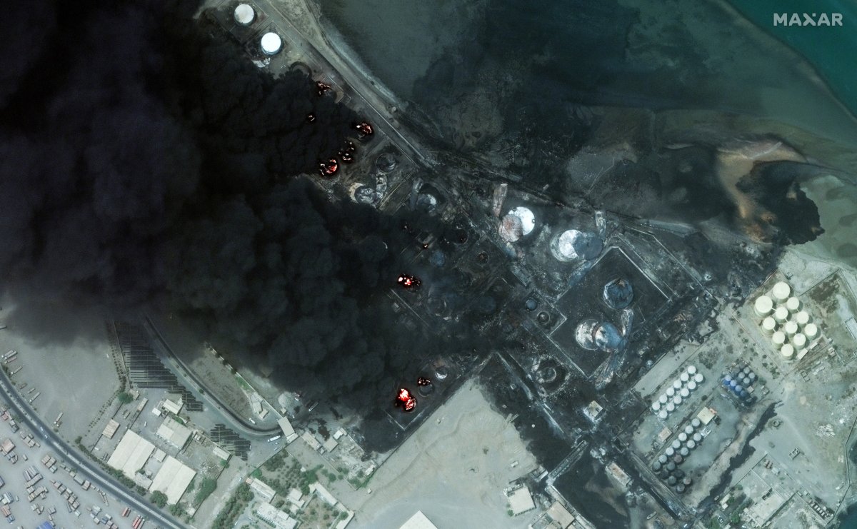 Satellite tv for pc imagery displays in depth harm to Yemeni oil fields through Israel