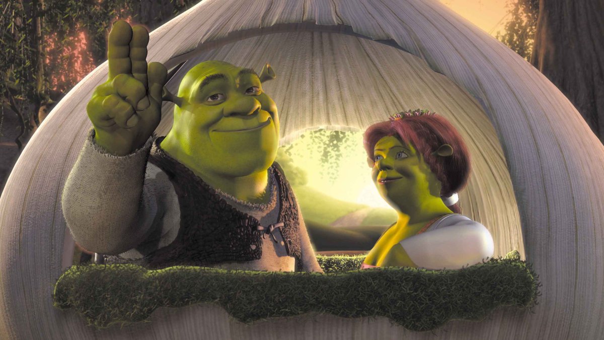 shrek and princess fiona